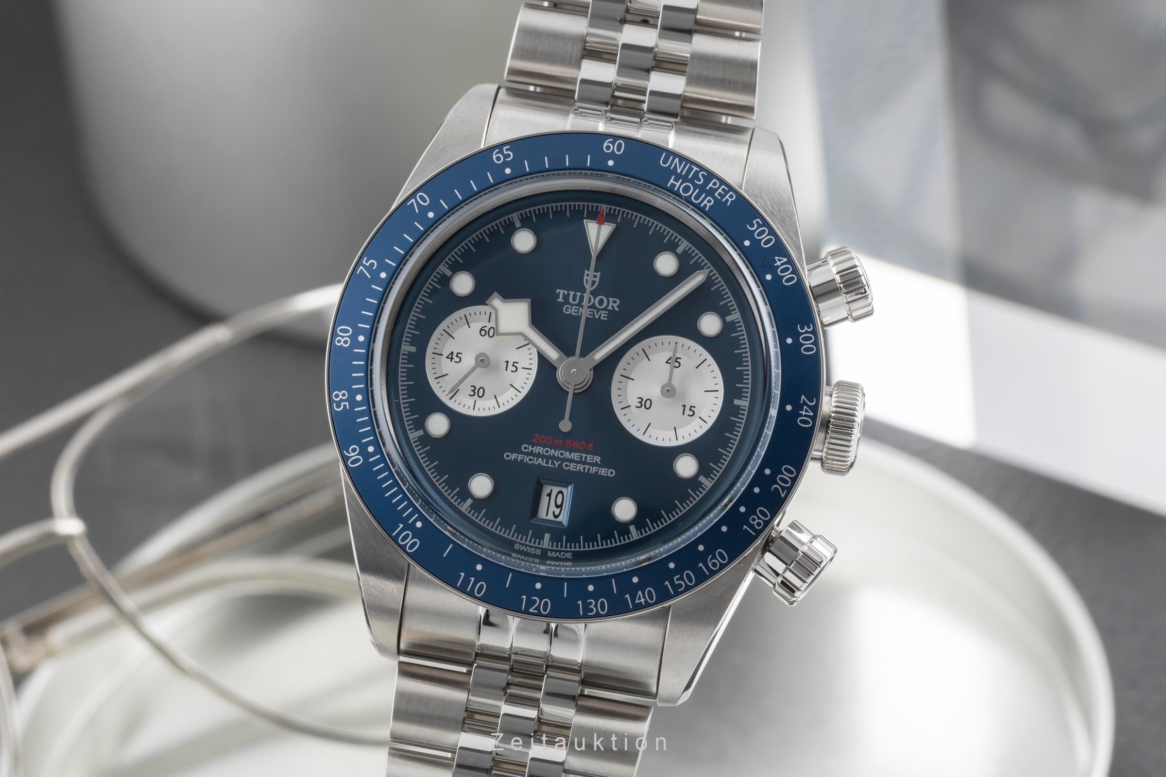 Tudor Black Bay cronógrafo acero automático reloj para caballeros 79360B-0002	 LP: 5870EUR  [2504966]