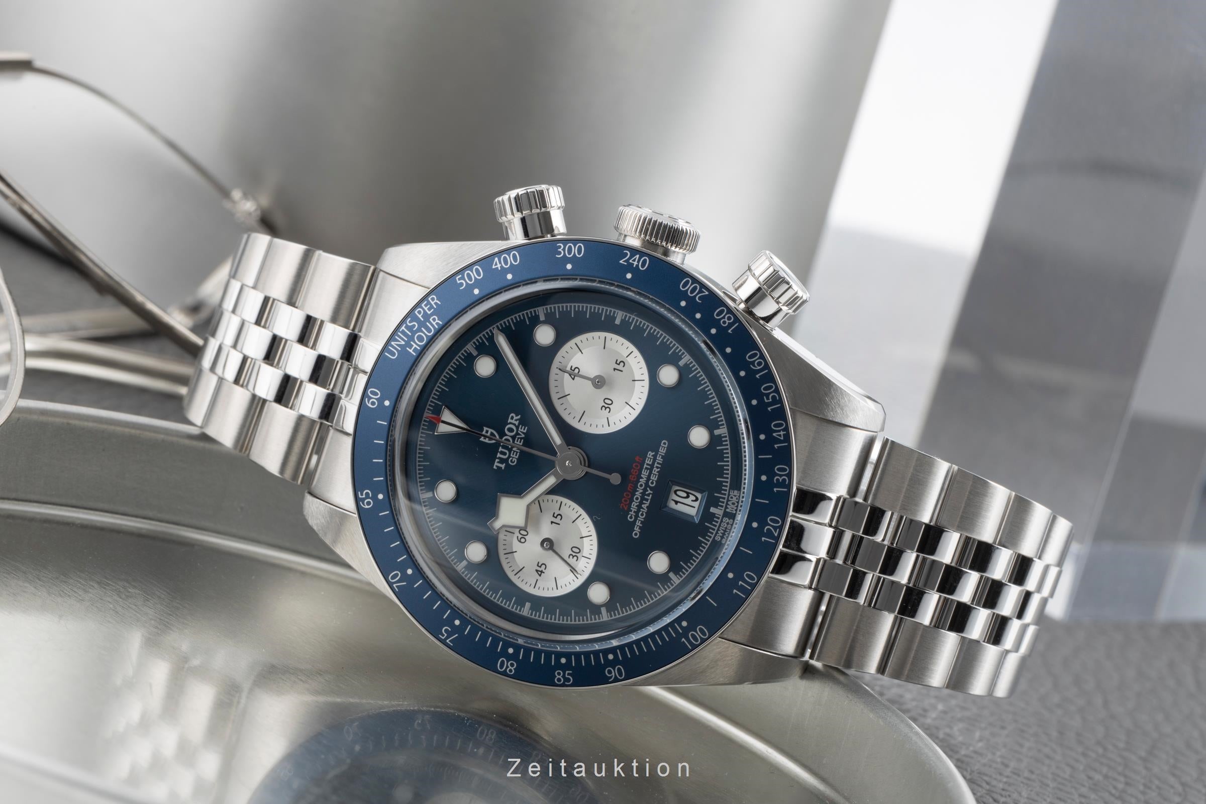 Tudor Black Bay cronógrafo acero automático reloj para caballeros 79360B-0002	 LP: 5870EUR  [2504966]