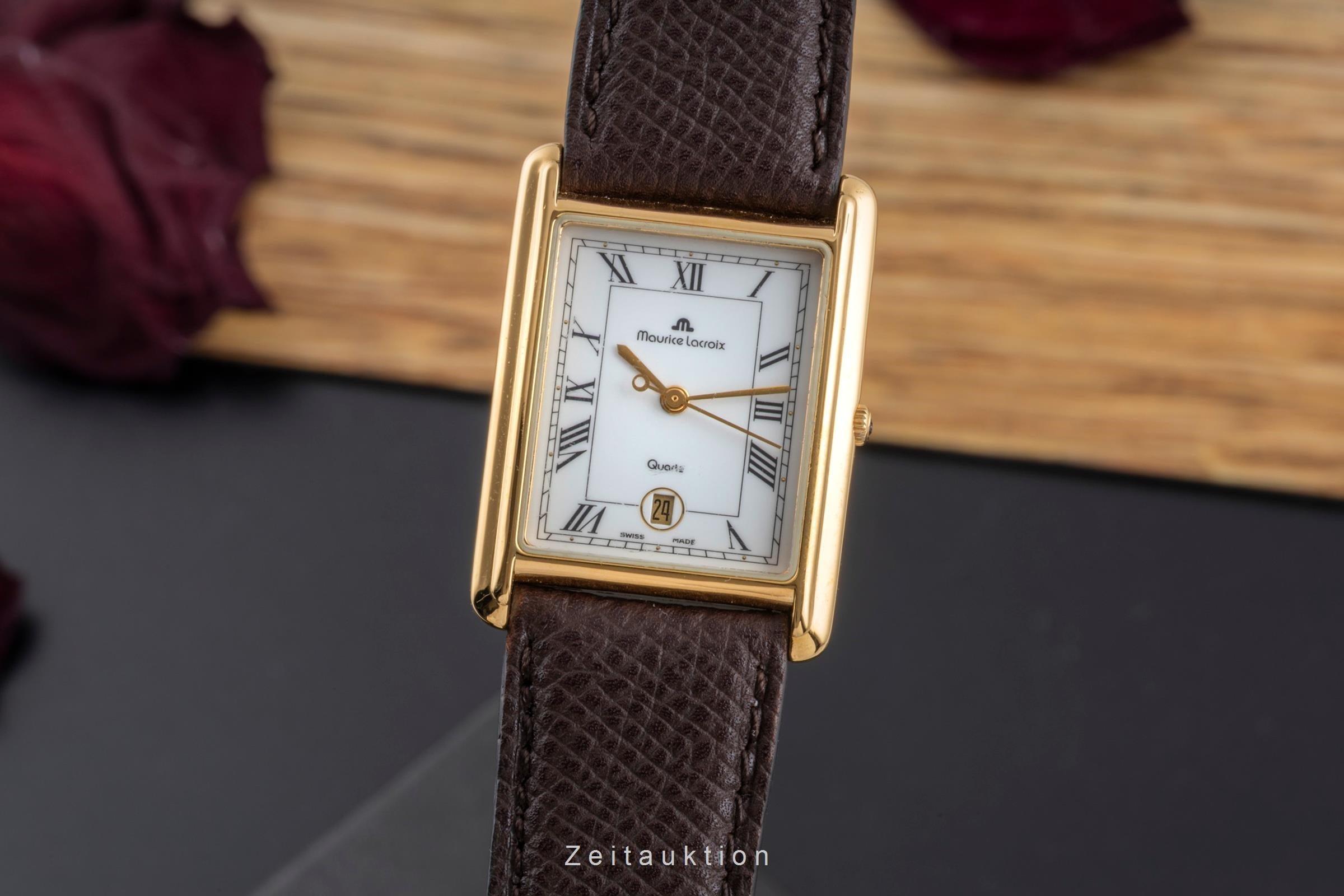 Maurice Lacroix Fiaba laiton doré quartz unisexe 82105-2  [2504968]