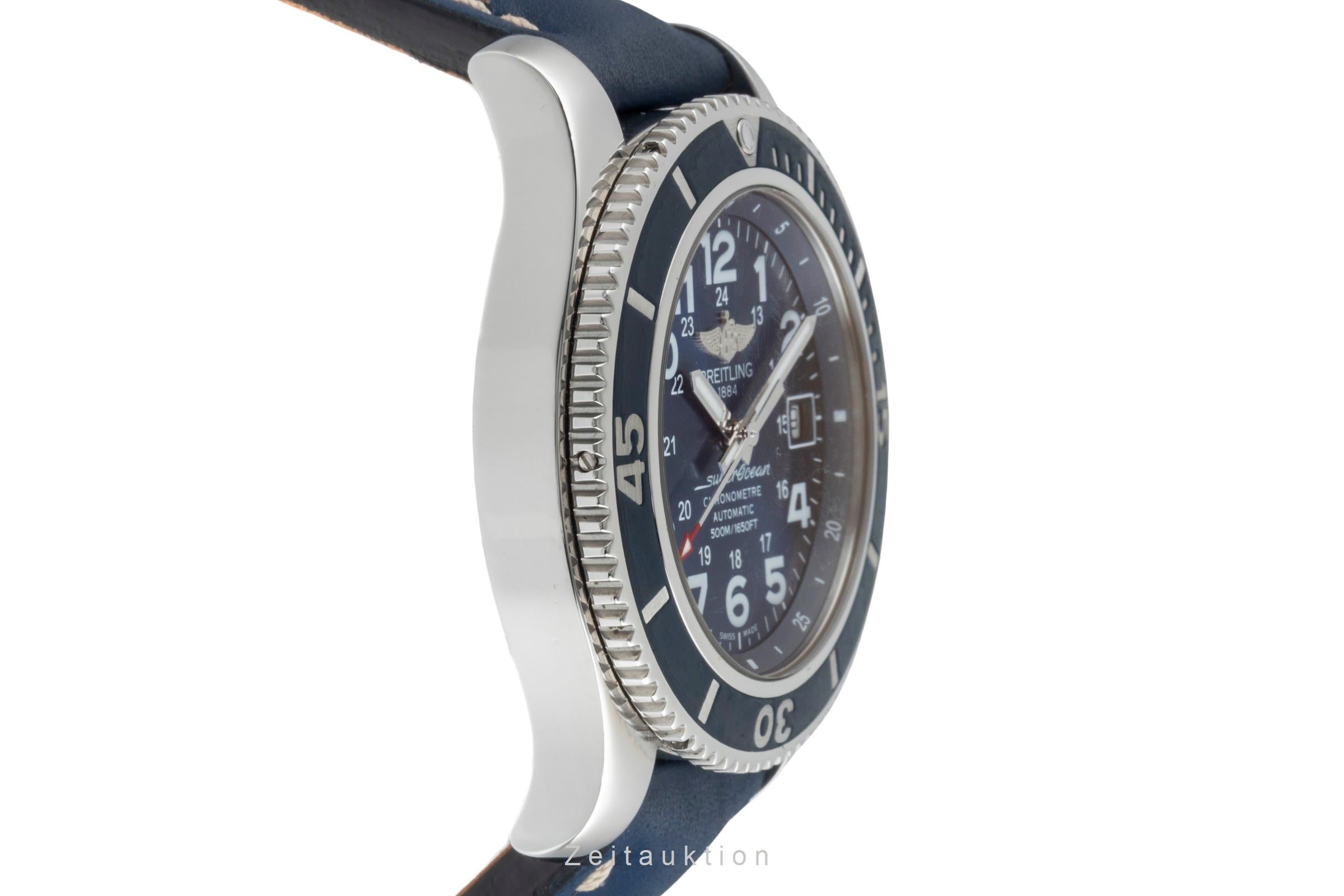 Breitling Superocean acciaio automatismo orologio da uomo A17365 LP: 5350EUR  [2504973]
