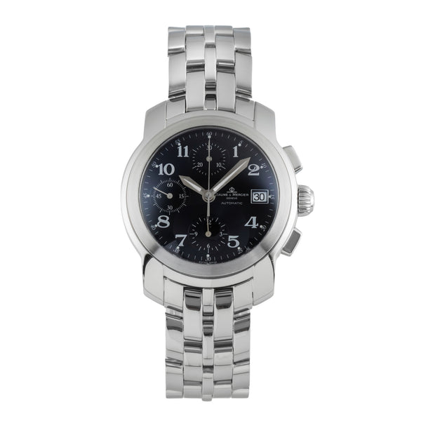 Baume & Mercier Capeland chronograph steel automatic men's watch MOAO6859  MV045216  [2504974]