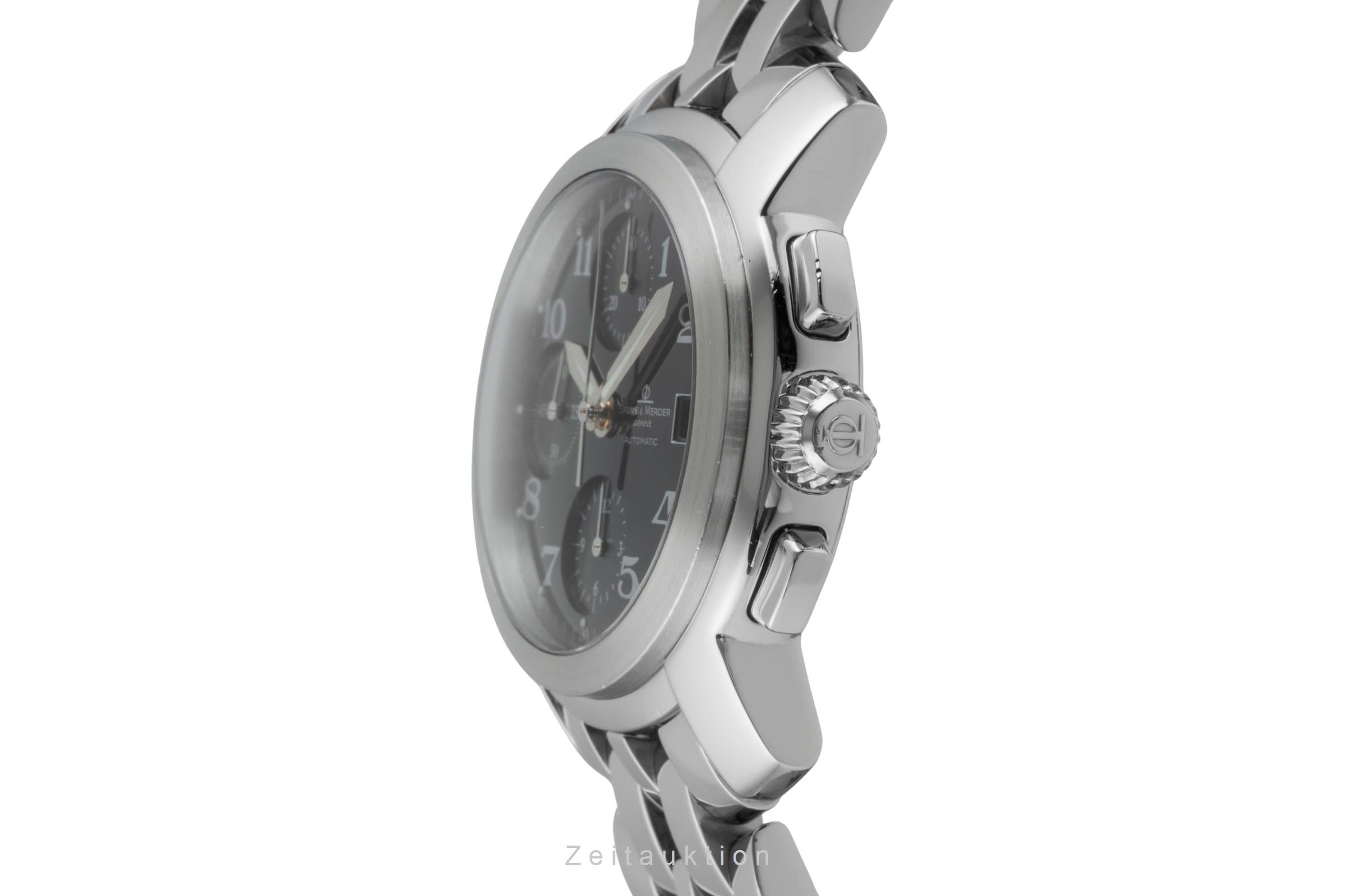 Baume & Mercier Capeland chronograph steel automatic men's watch MOAO6859  MV045216  [2504974]