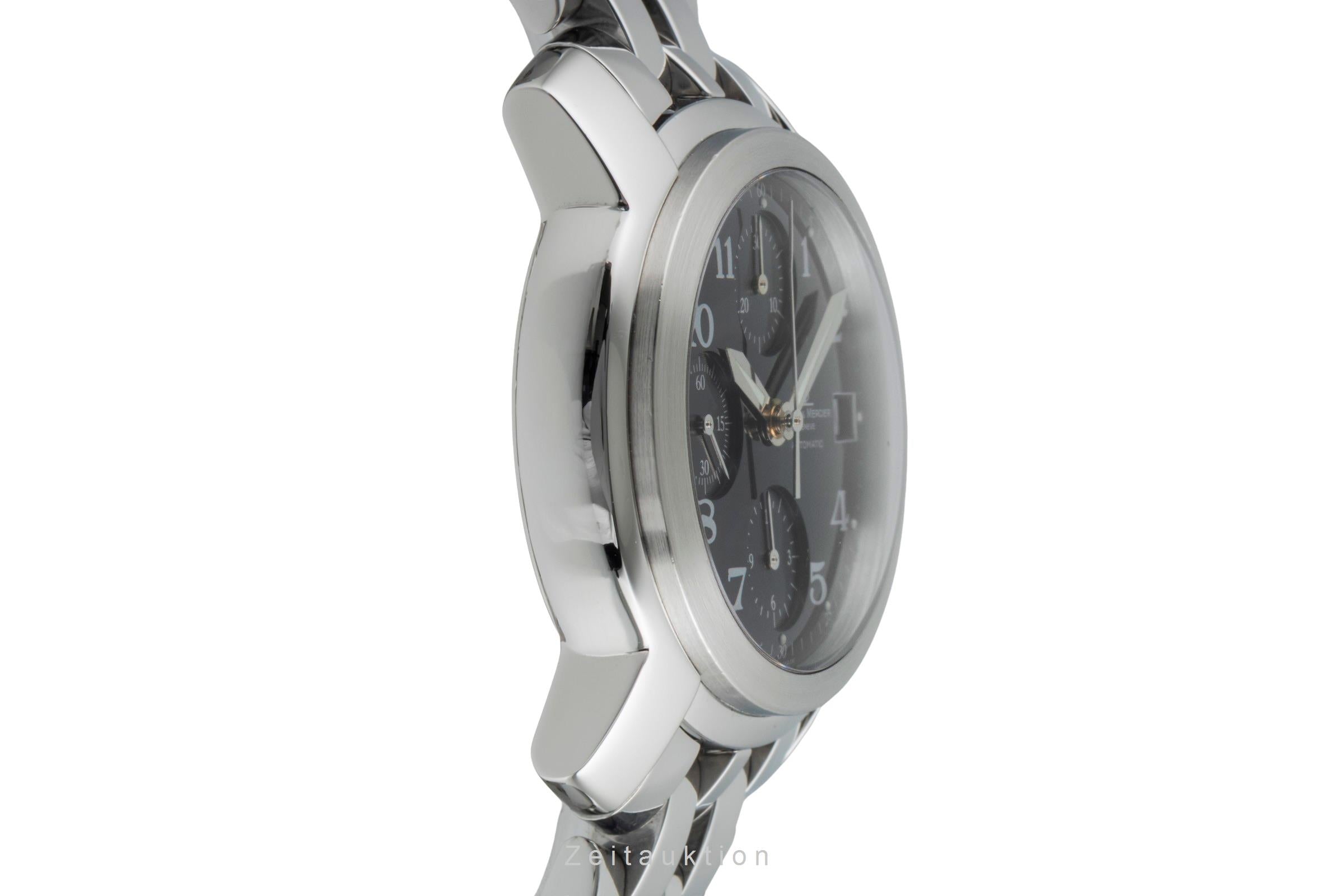 Baume & Mercier Capeland chronograph steel automatic men's watch MOAO6859  MV045216  [2504974]