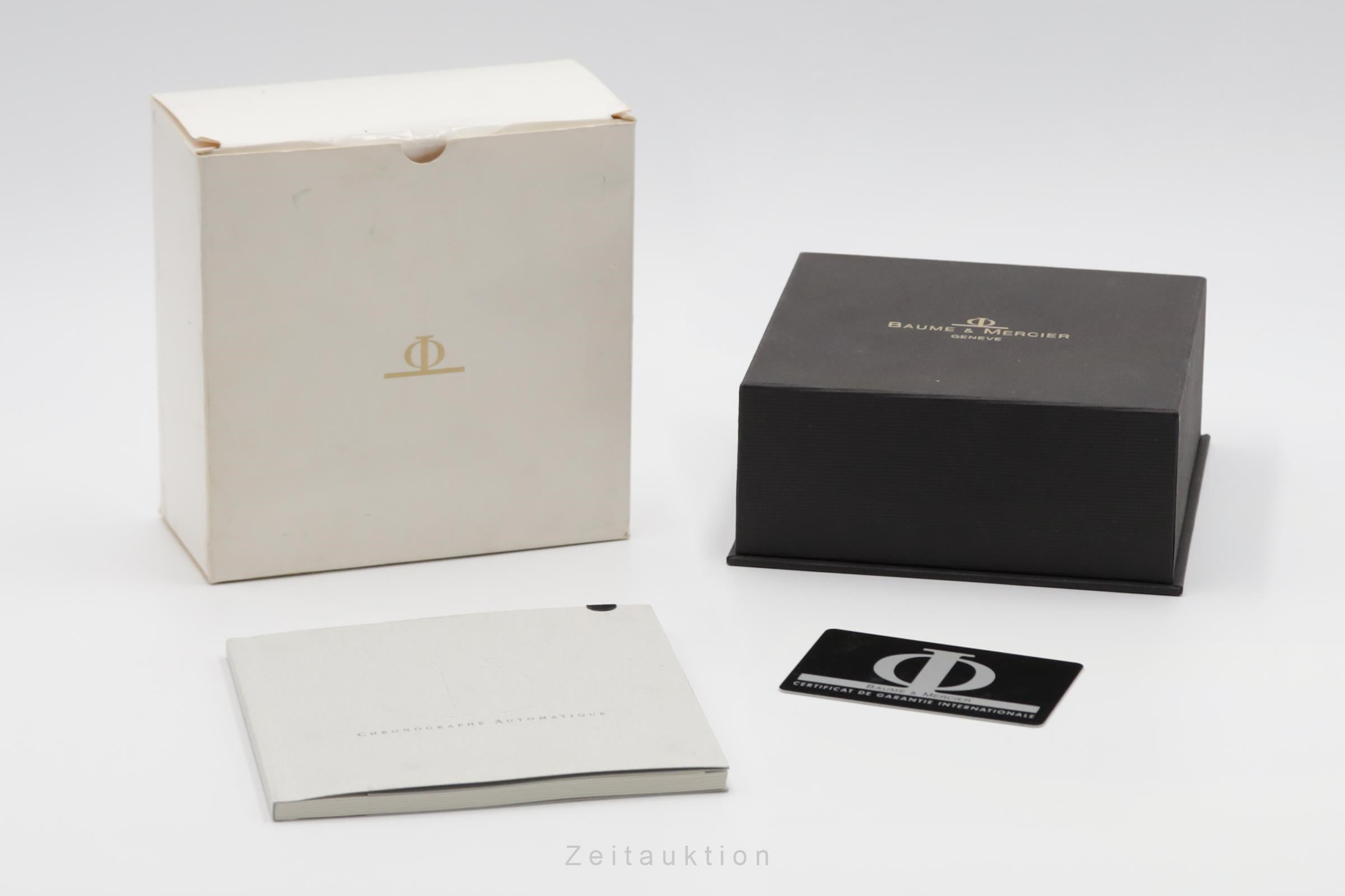 Baume & Mercier Capeland chronograph steel automatic men's watch MOAO6859  MV045216  [2504974]