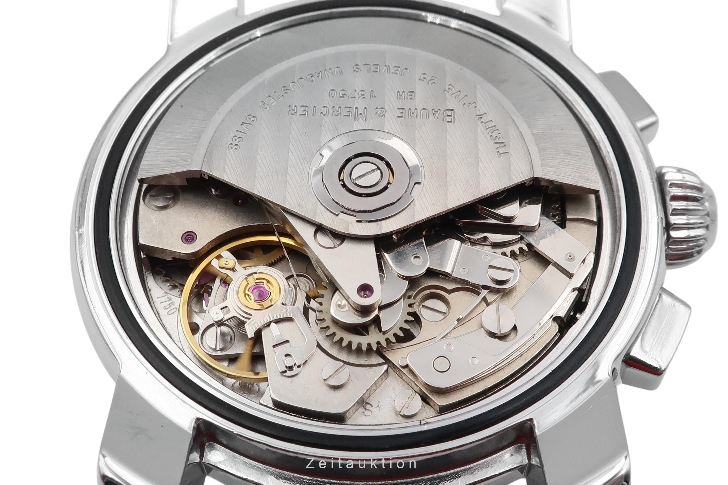 Baume & Mercier Capeland chronograph steel automatic men's watch MOAO6859  MV045216  [2504974]