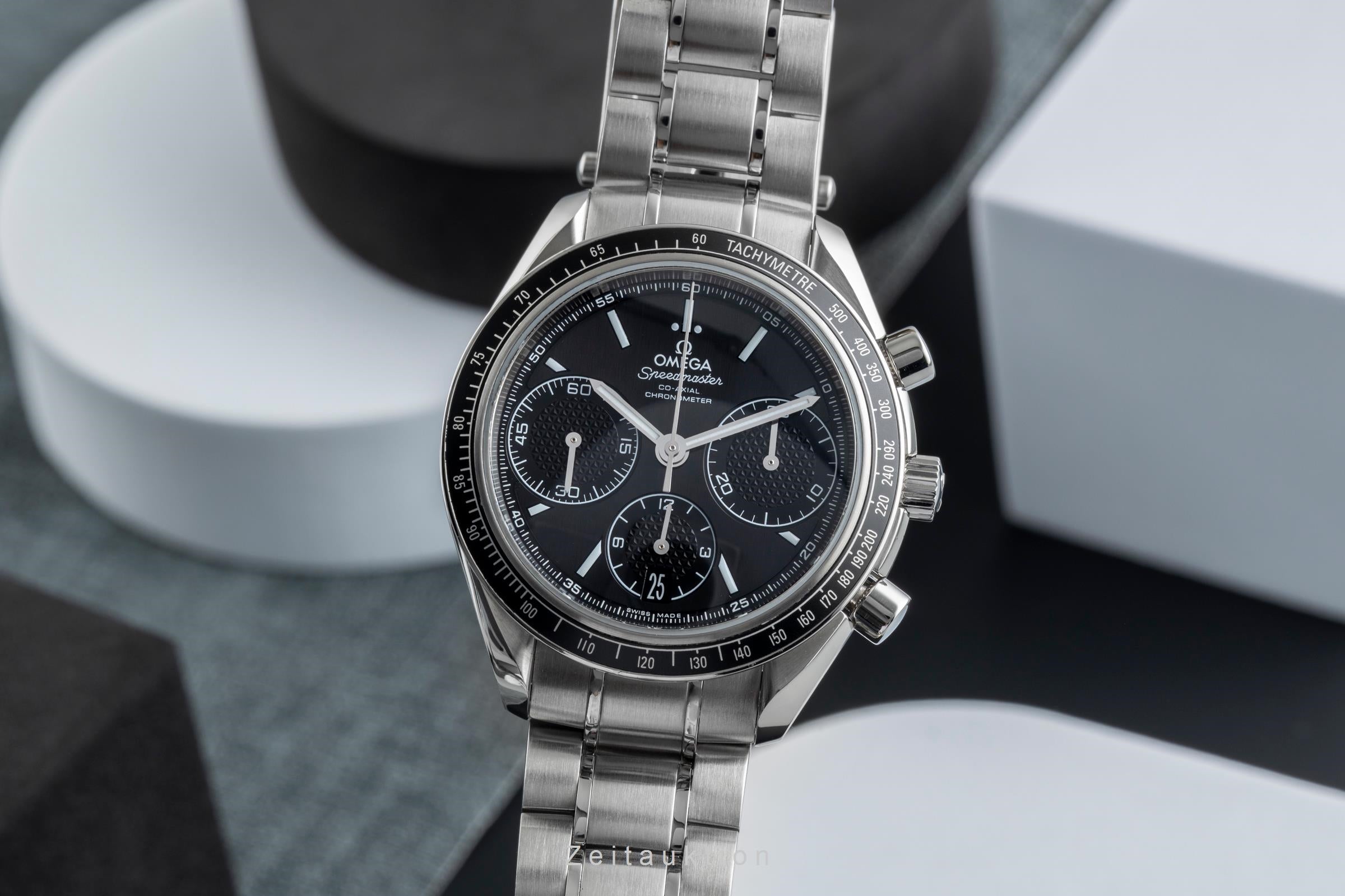 Omega Speedmaster Racing chronograph steel automatic men's watch 326.30.40.50.01.001 LP: 6100EUR  [2504978]