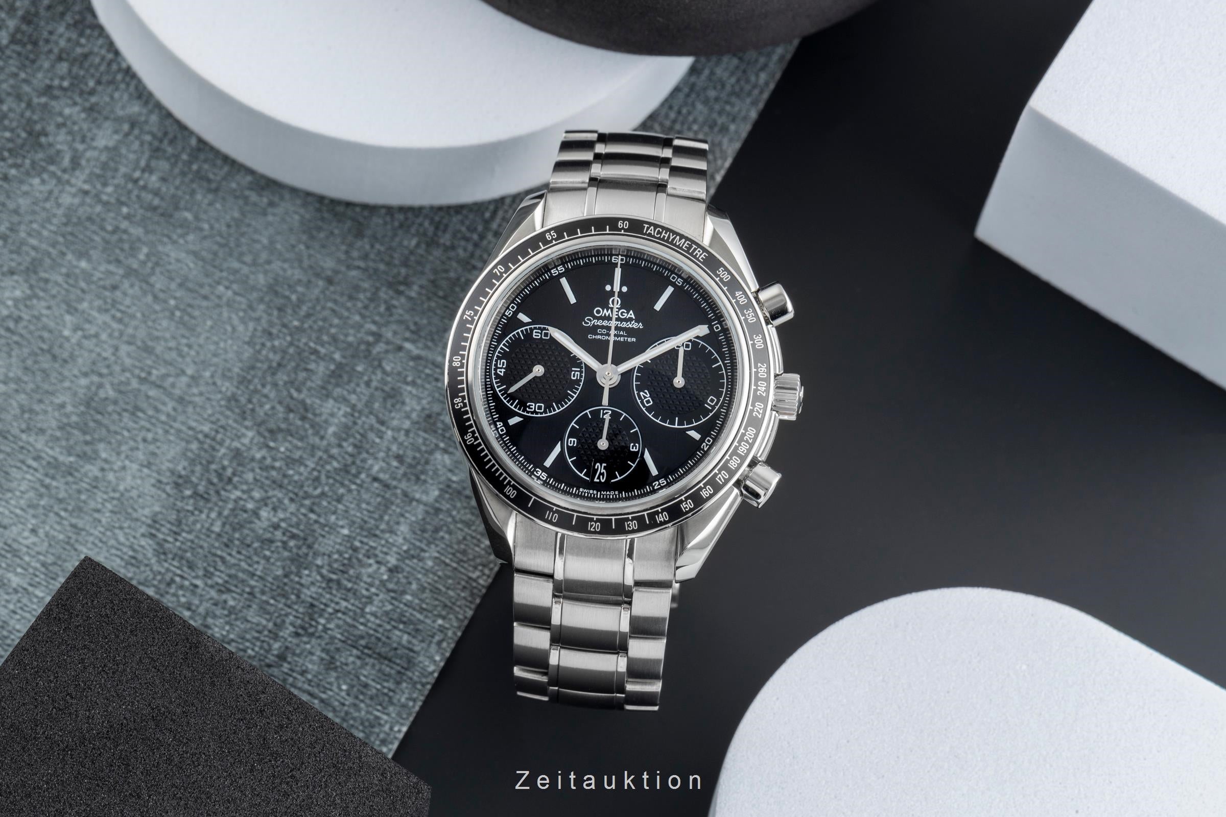 Omega Speedmaster Racing chronograph steel automatic men's watch 326.30.40.50.01.001 LP: 6100EUR  [2504978]