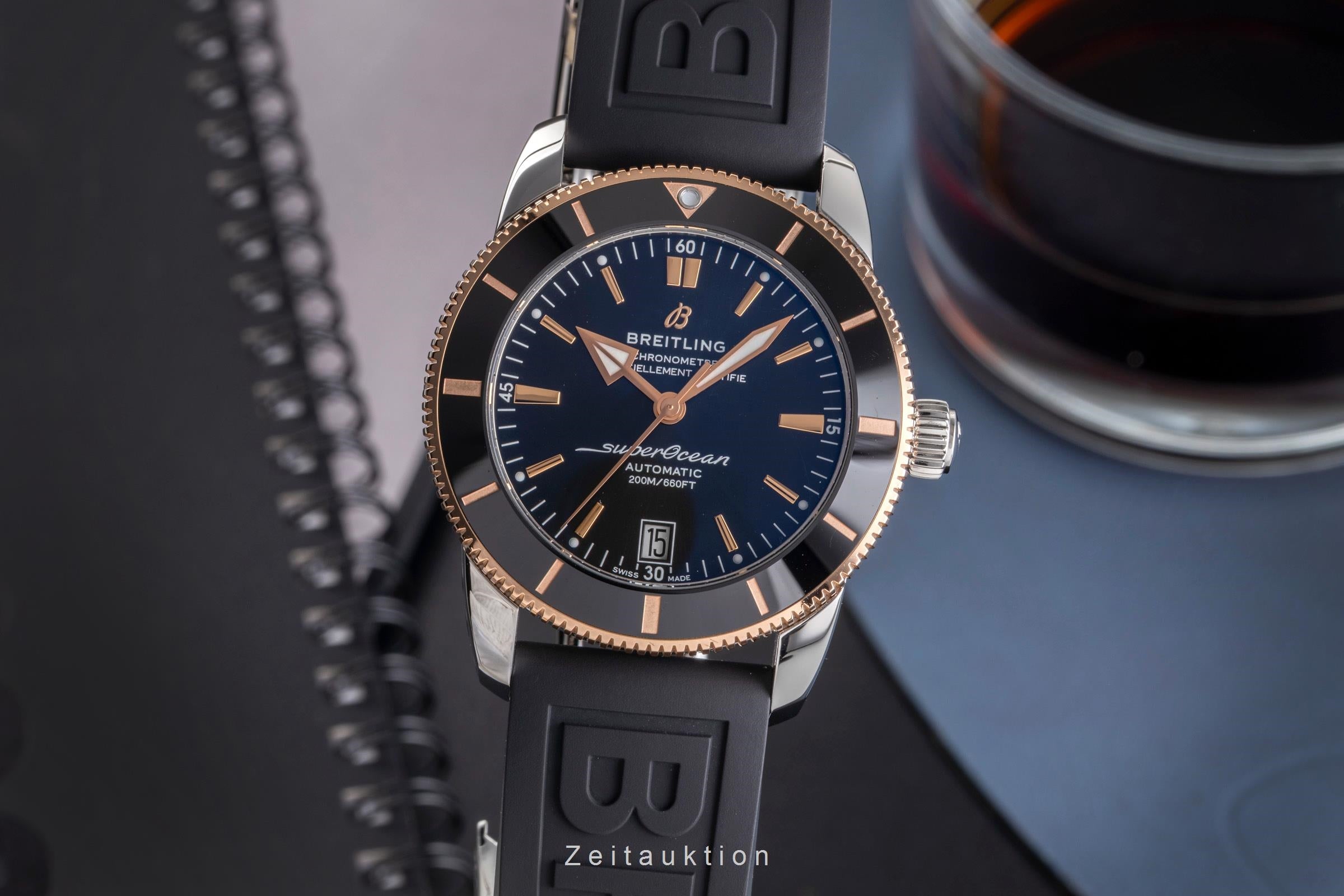 Breitling Superocean Heritage 42 steel / gold automatic men's watch UB2010  [2504979]