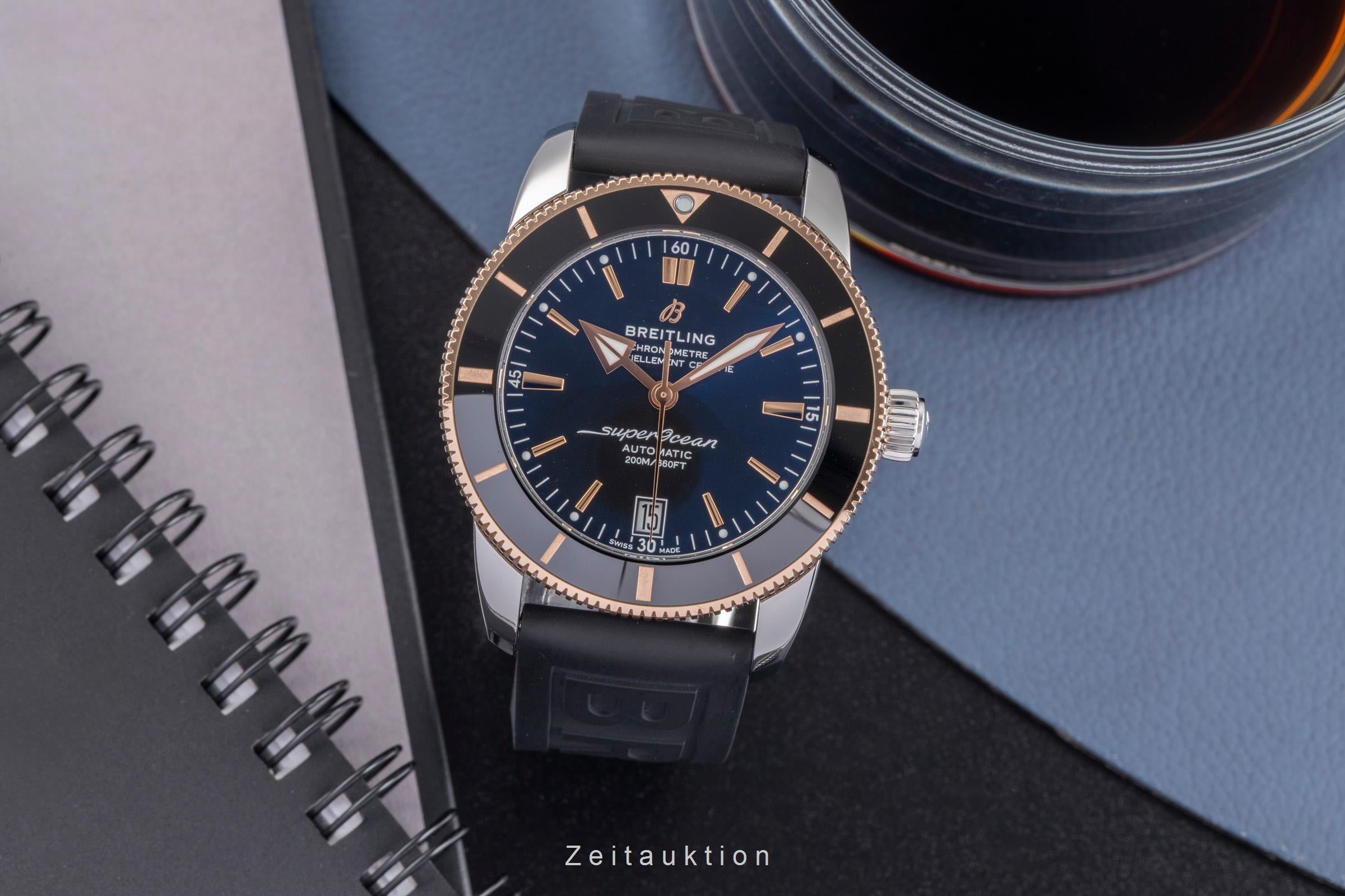 Breitling Superocean Heritage 42 steel / gold automatic men's watch UB2010  [2504979]