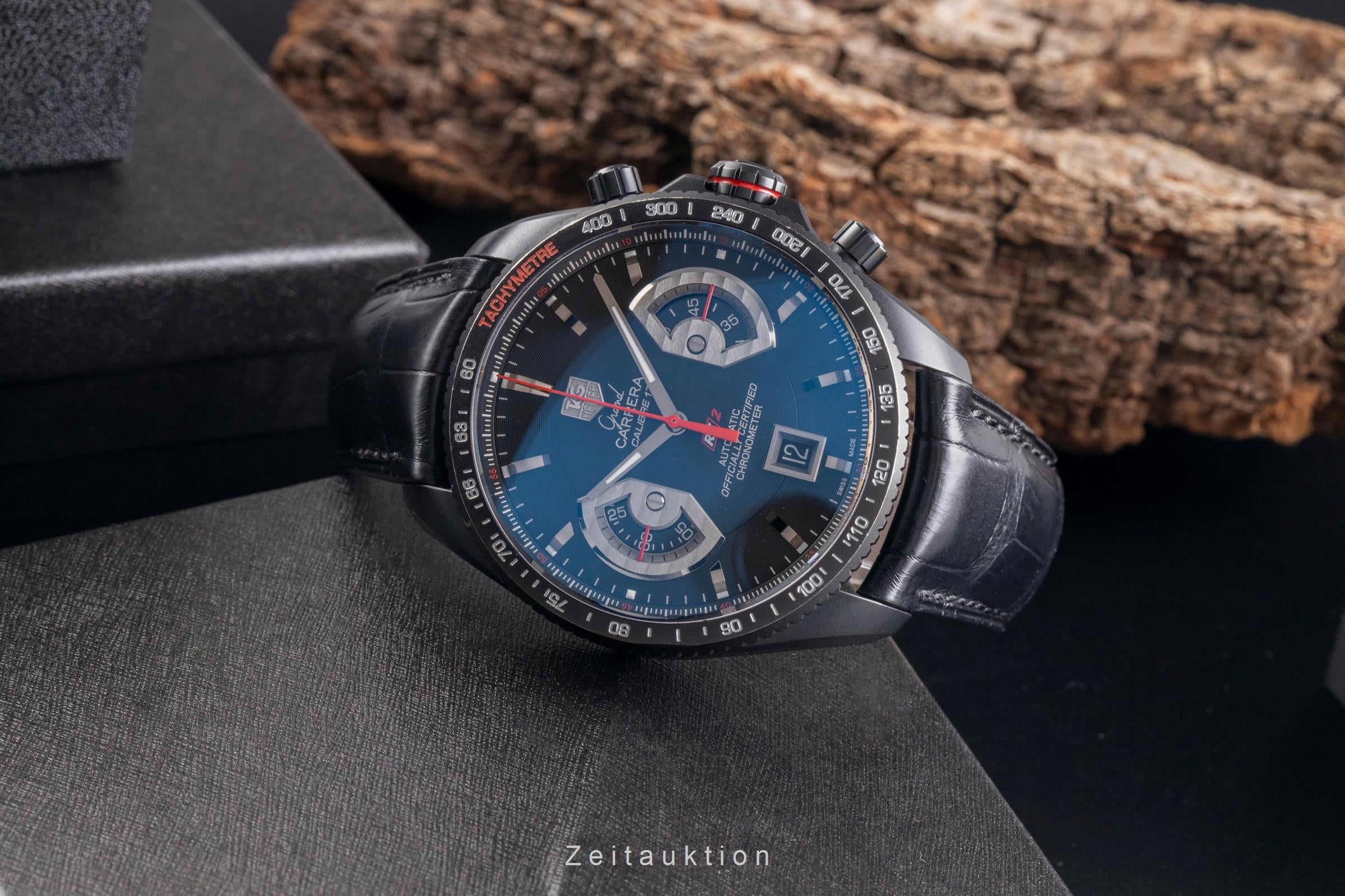 Tag Heuer Carrera cronografo titanio automatismo orologio da uomo CAV518B.FC6237	  [2504981]