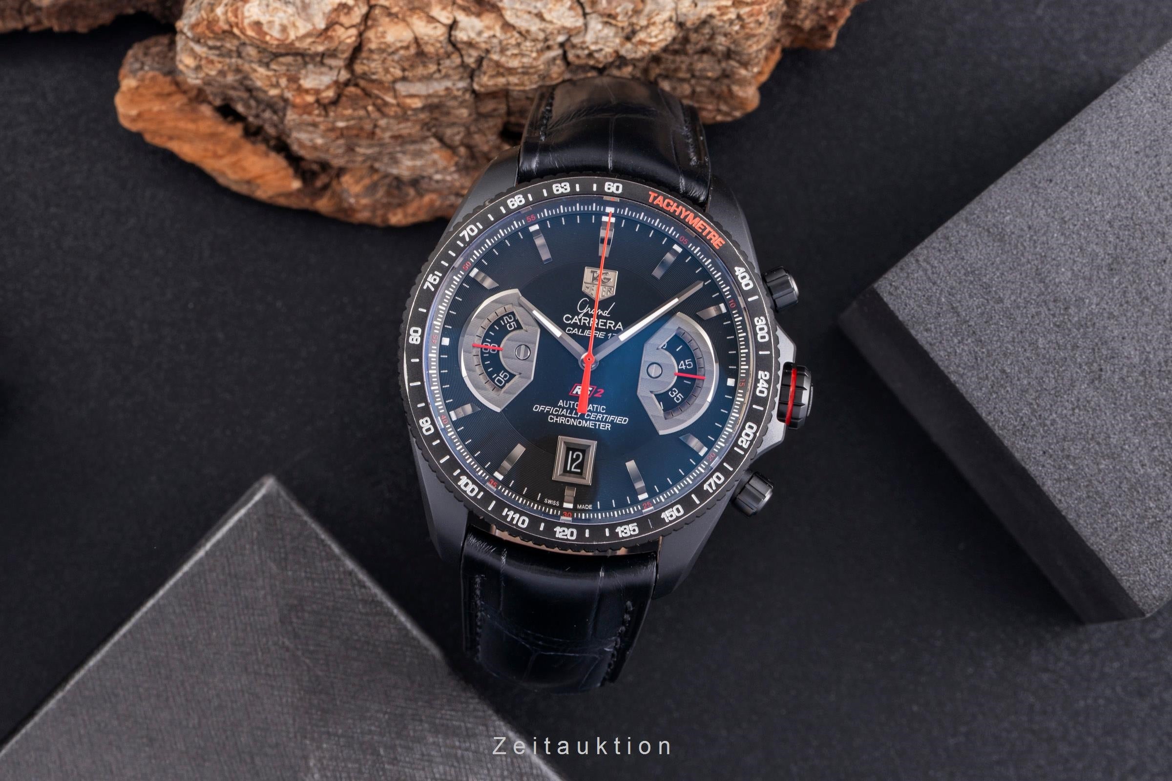 Tag Heuer Carrera cronografo titanio automatismo orologio da uomo CAV518B.FC6237	  [2504981]