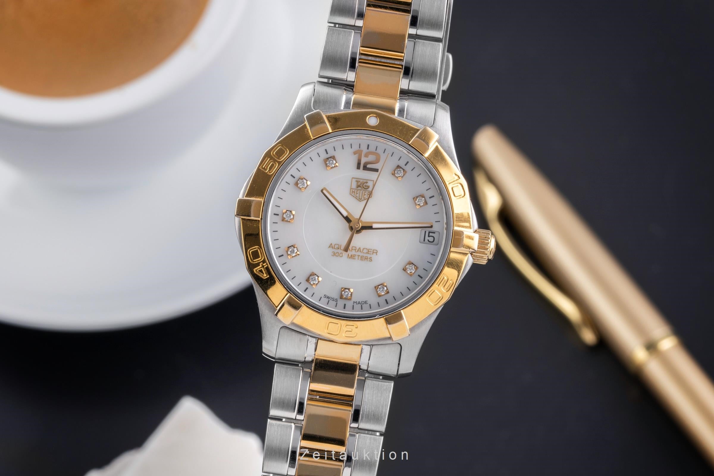 Tag Heuer Aquaracer gilt / steel quartz unisex WAF1320.BBO820  [2504984]