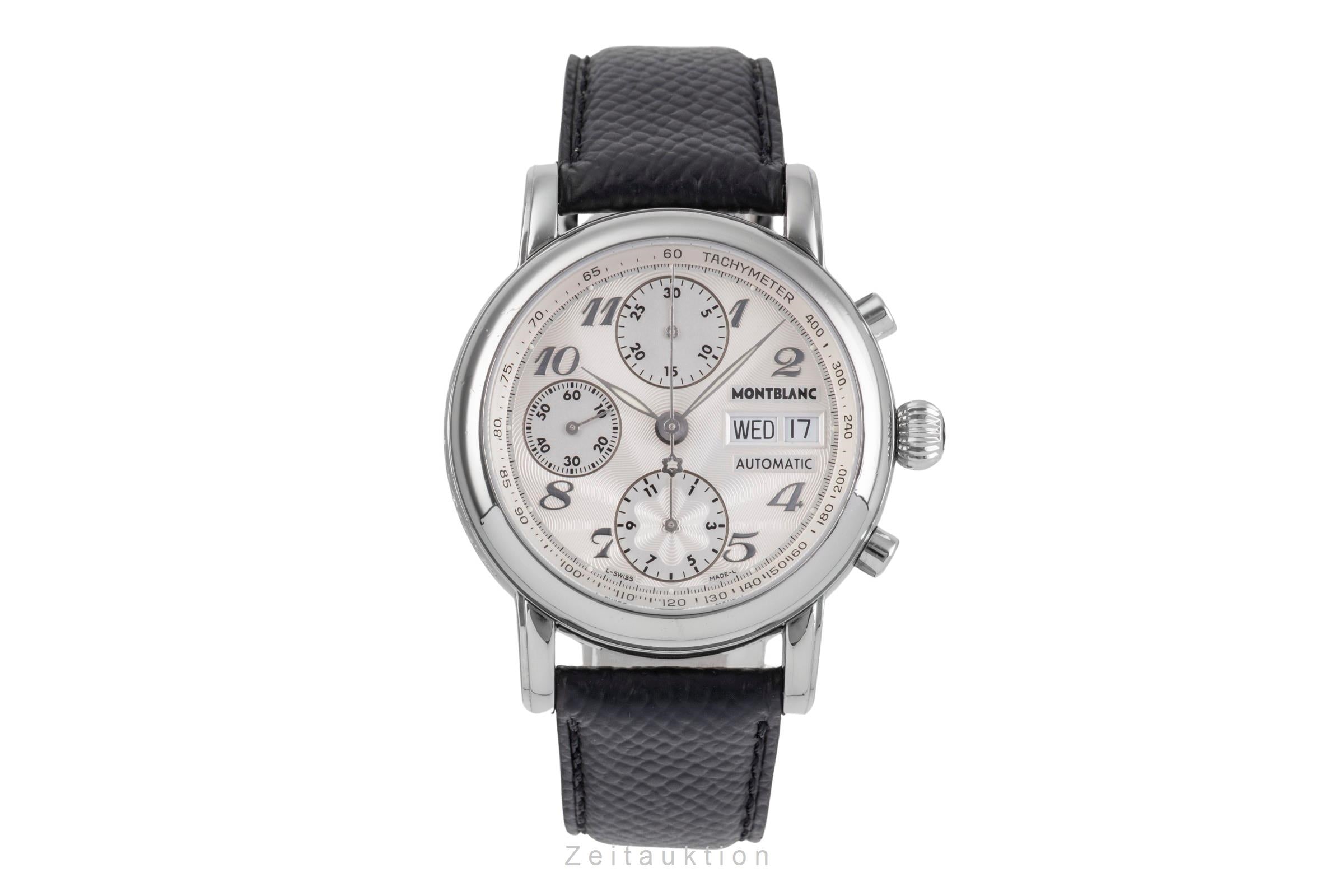 Montblanc Meisterstück chronograph steel automatic Kal. MB