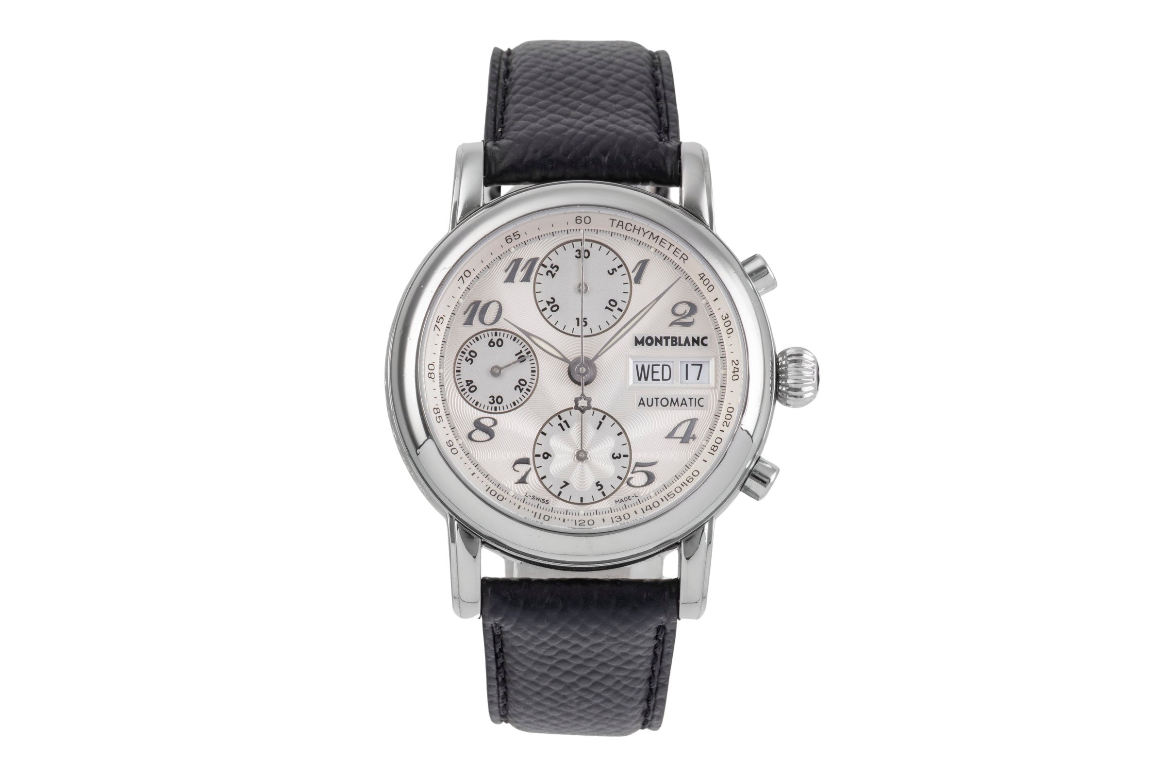 Montblanc Meisterstück cronógrafo acero automático reloj para caballeros 7016  [2504985]