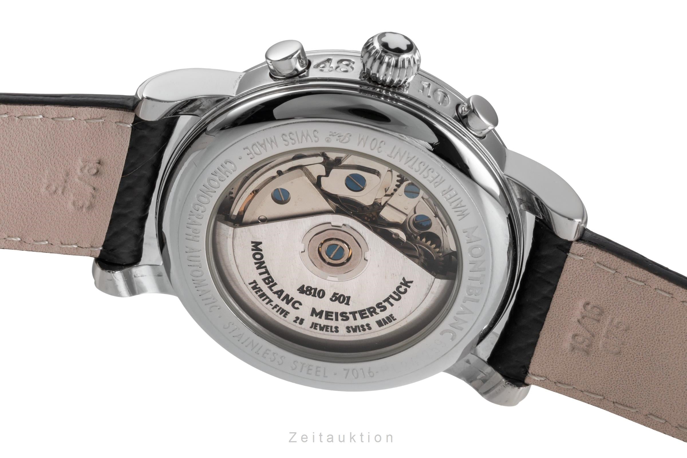 Montblanc Meisterstück Star 4810 Chronograph Automatik Stahl Herrenuhr Ref. 7016 [2504985]