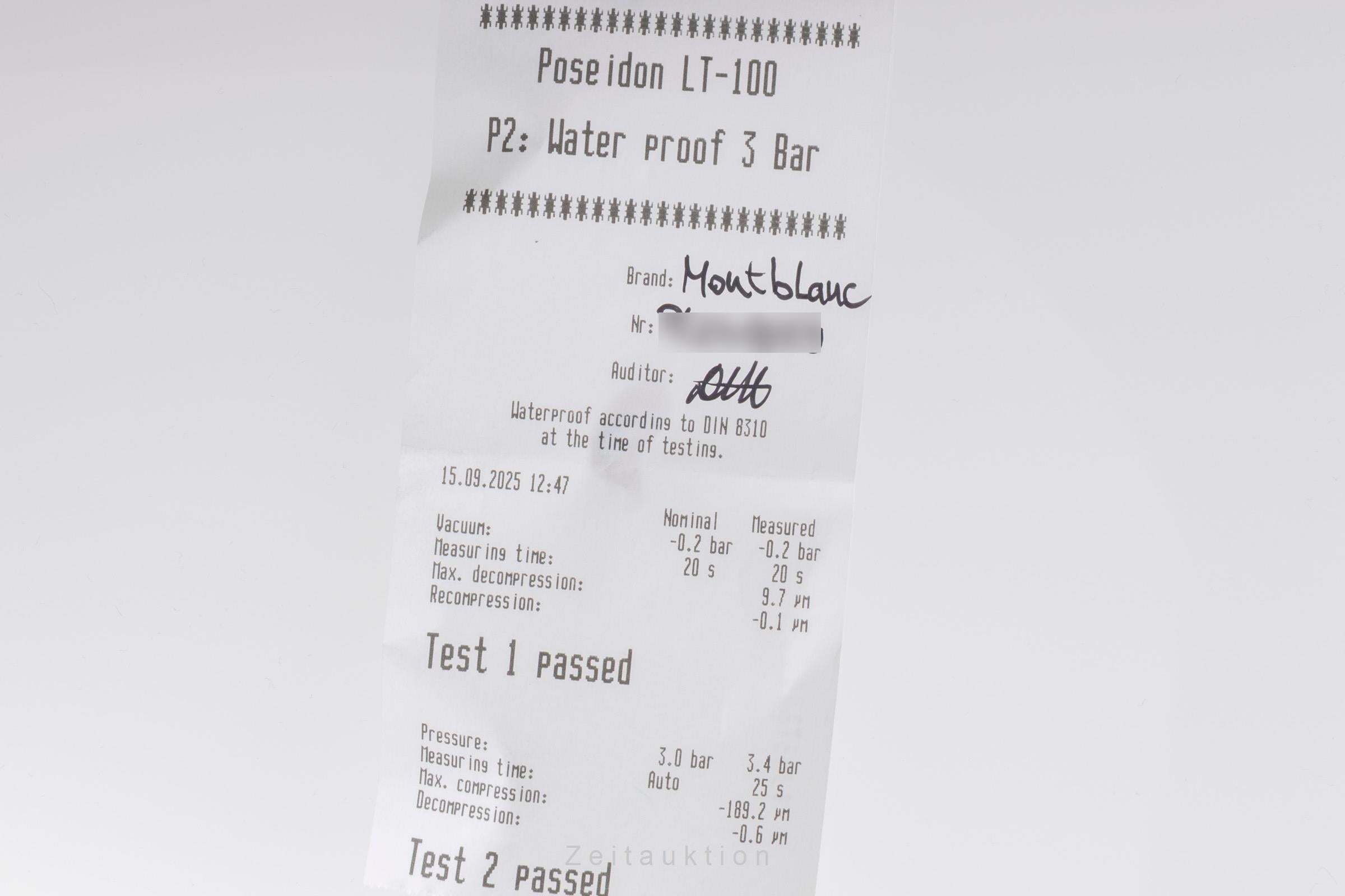 Montblanc Meisterstück Star 4810 Chronograph Automatik Stahl Herrenuhr Ref. 7016 [2504985]