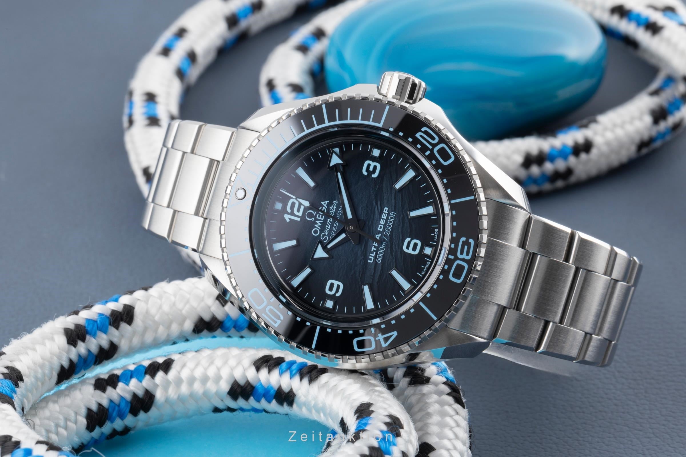OMEGA SEAMASTE﻿R Automatic Chronometer Omega Turns To Titanium And Ceramic For Ultra-light