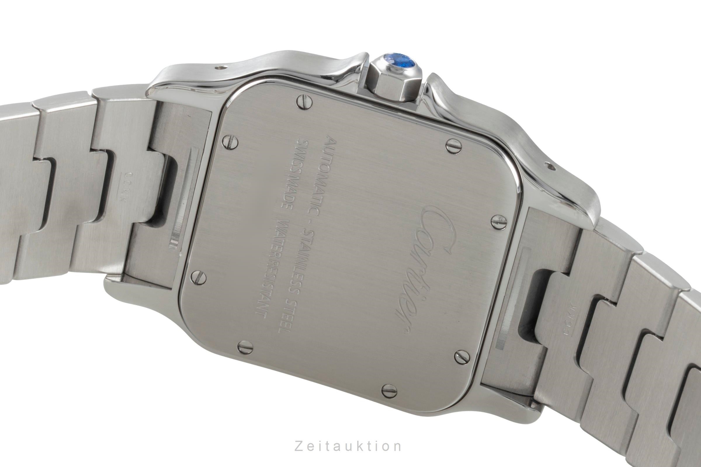 Cartier Santos acero automático reloj para caballeros 2823  [2504987]