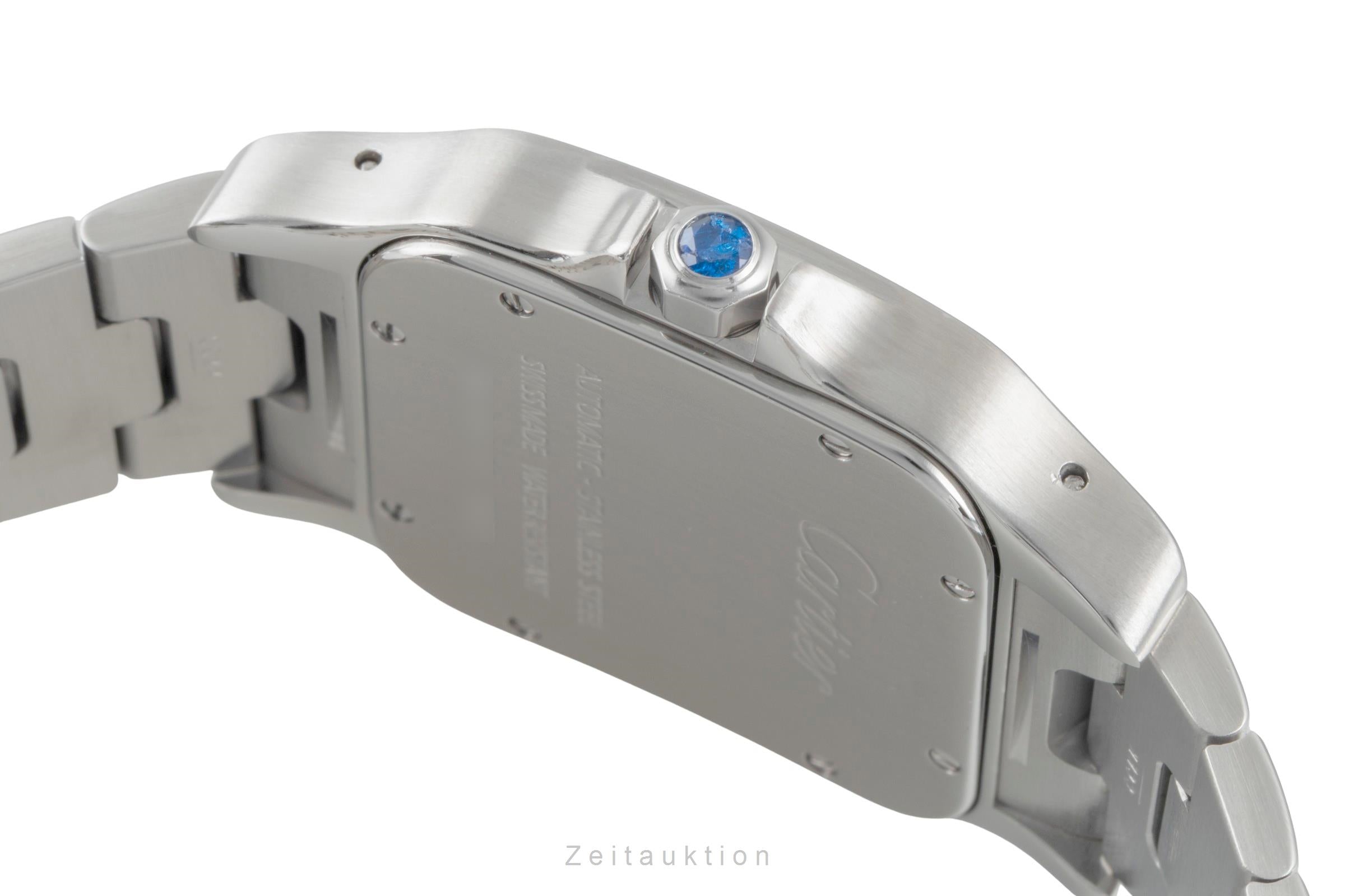 Cartier Santos acero automático reloj para caballeros 2823  [2504987]