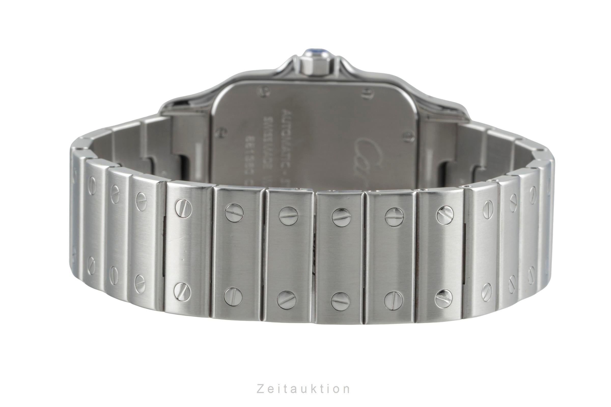 Cartier Santos acero automático reloj para caballeros 2823  [2504987]