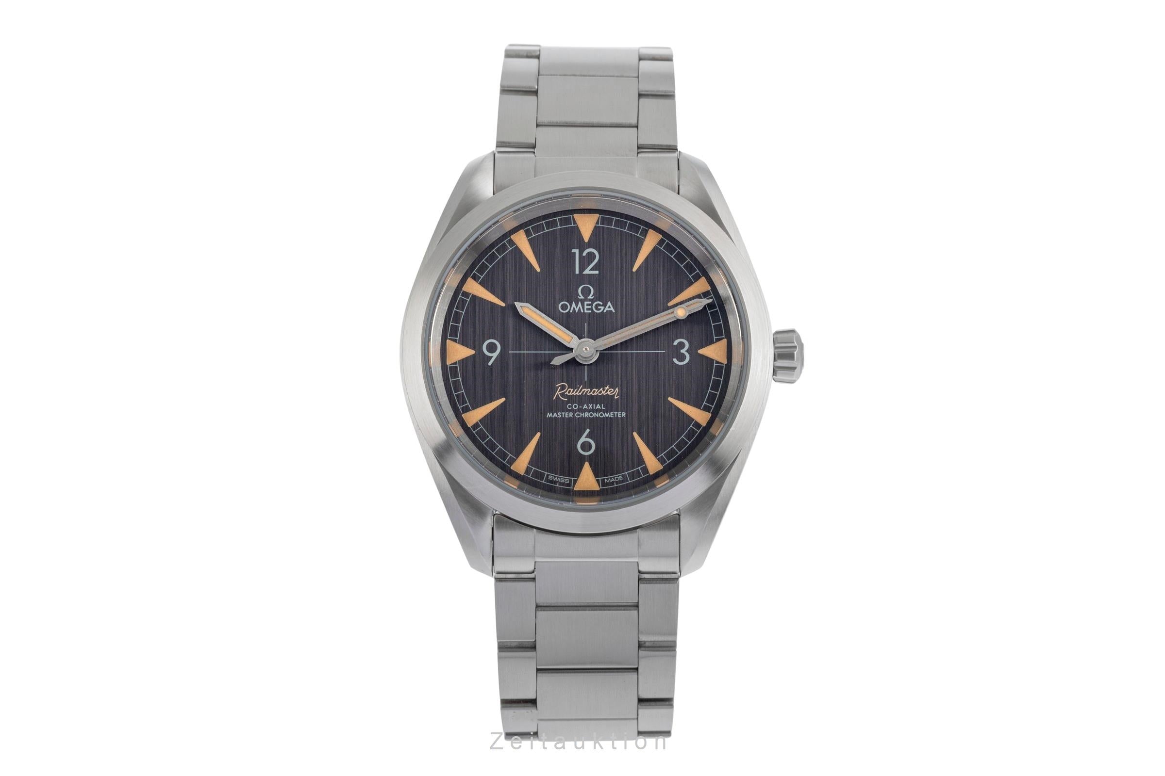 Omega Railmaster steel automatic men's watch 220.10.40.20.01.001  [2504988]