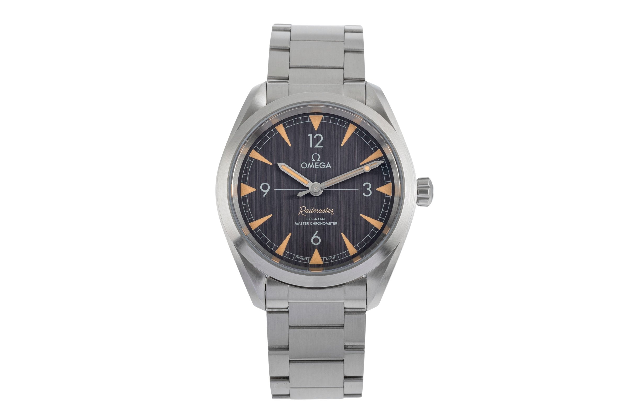 Omega Railmaster steel automatic men's watch 220.10.40.20.01.001  [2504988]