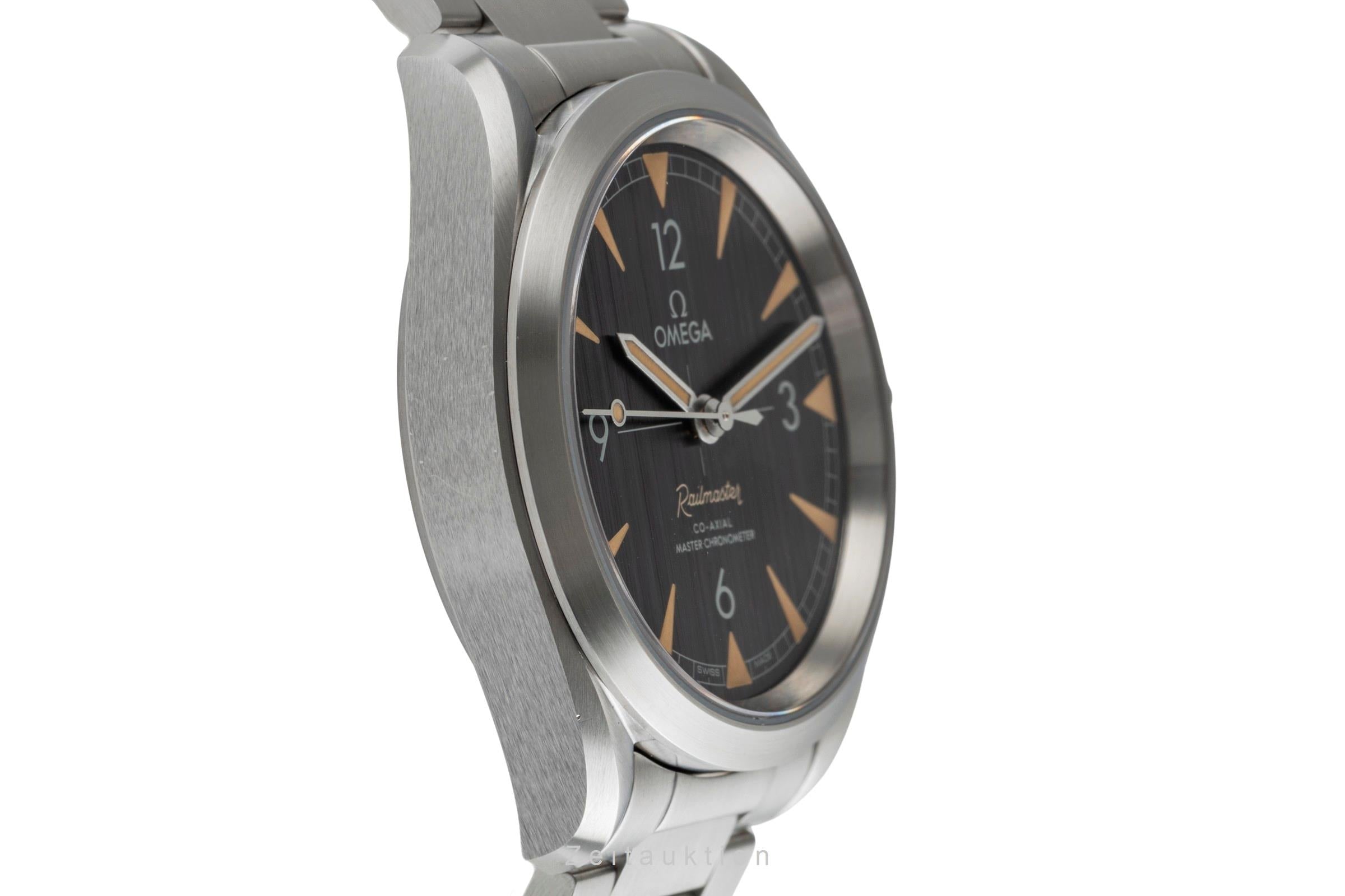 Omega Railmaster steel automatic men's watch 220.10.40.20.01.001  [2504988]