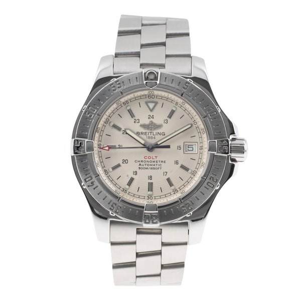 Breitling Colt acciaio automatismo orologio da uomo A17380  [2504990]