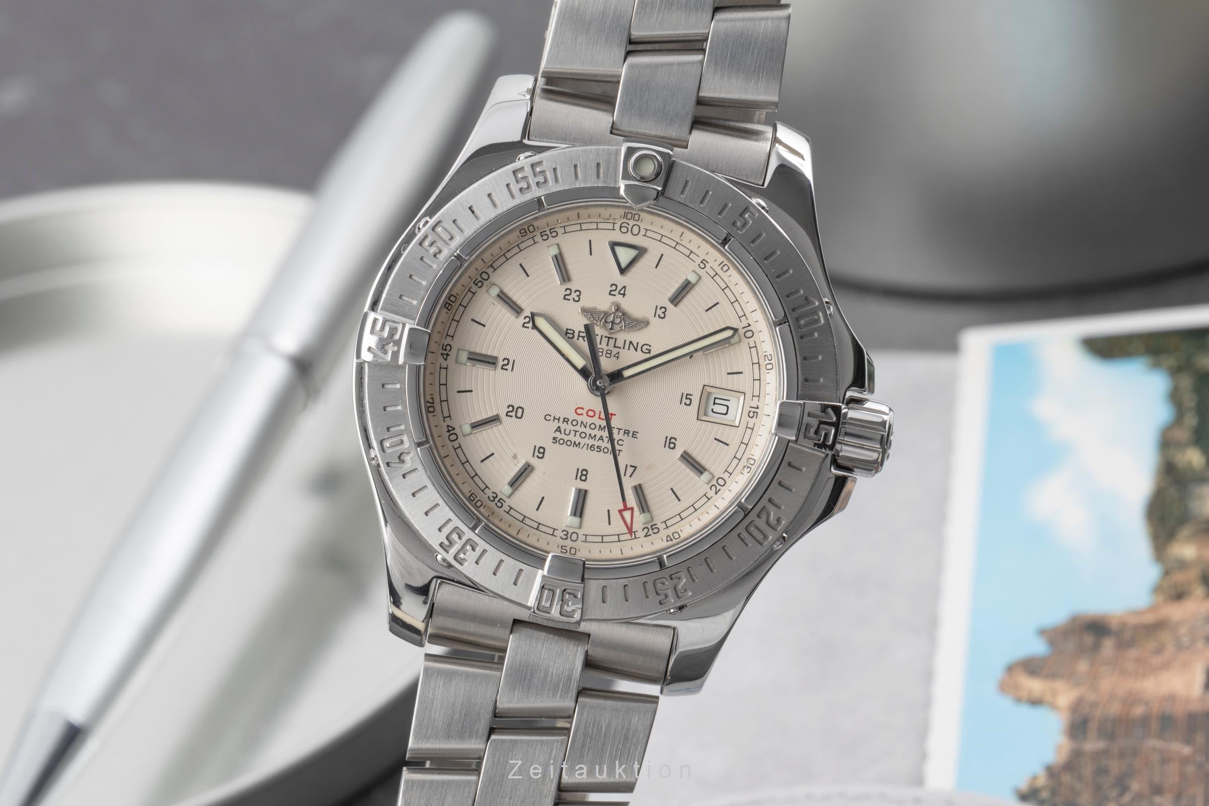 Breitling Colt steel automatic Kal. B17 Ref. A17380 | 2504990