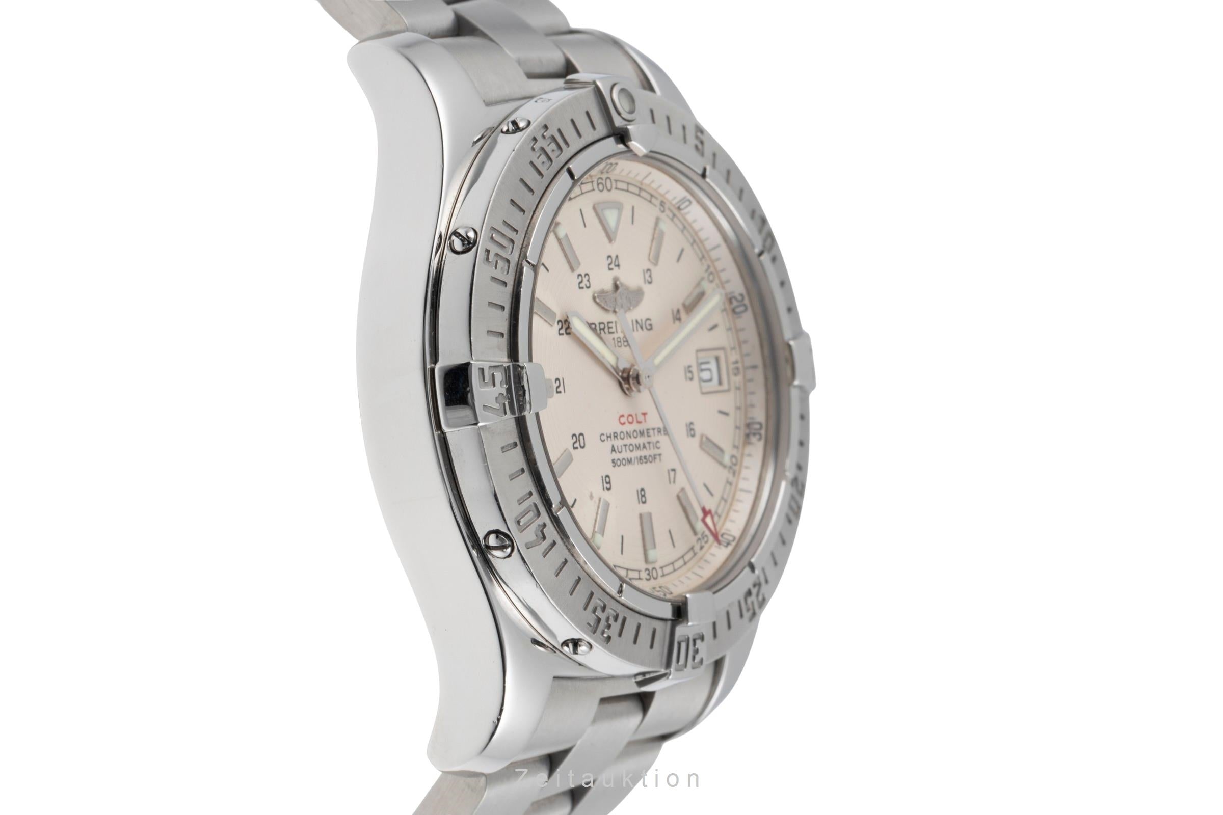 Breitling Colt acciaio automatismo orologio da uomo A17380  [2504990]