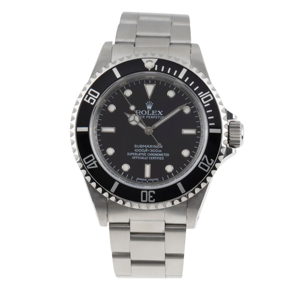 Rolex Submariner No Date Oyster Edelstahl Automatik Herrenuhr Ref. 14060 B&P  [2504991]