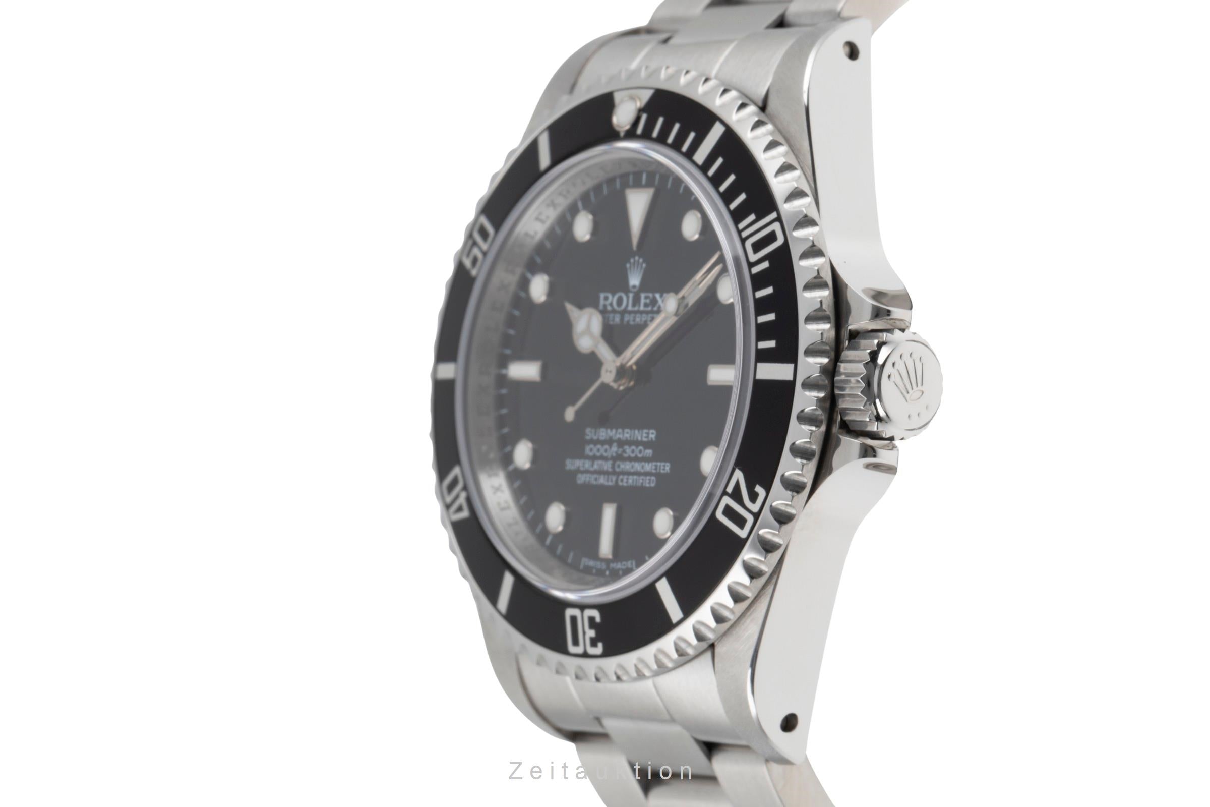 Rolex Submariner No Date Oyster Edelstahl Automatik Herrenuhr Ref. 14060 B&P  [2504991]