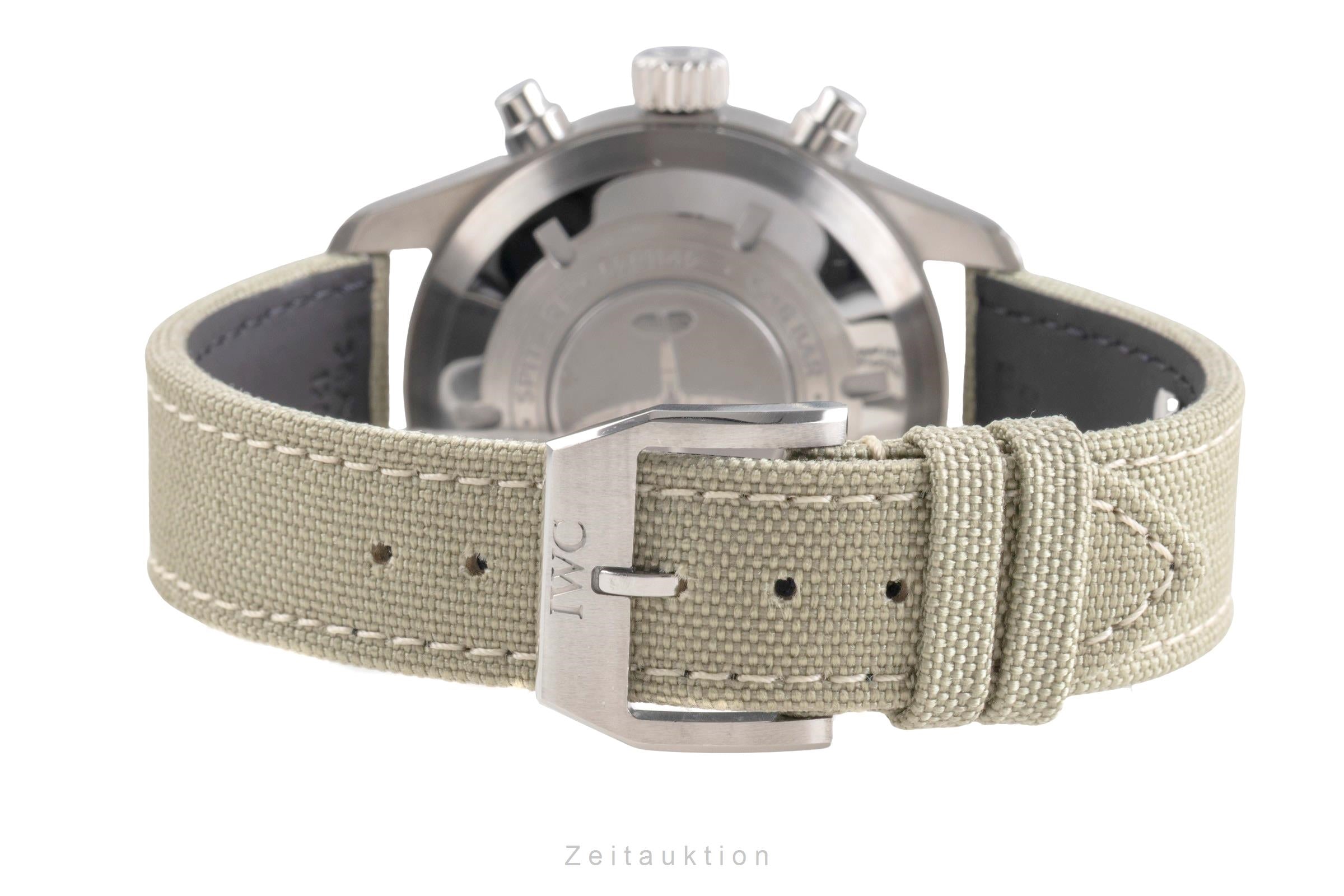 IWC Pilot Spitfire Chronograph Automatik Edelstahl Ref IW387901 B&P NP: 7300,- € [2504993]