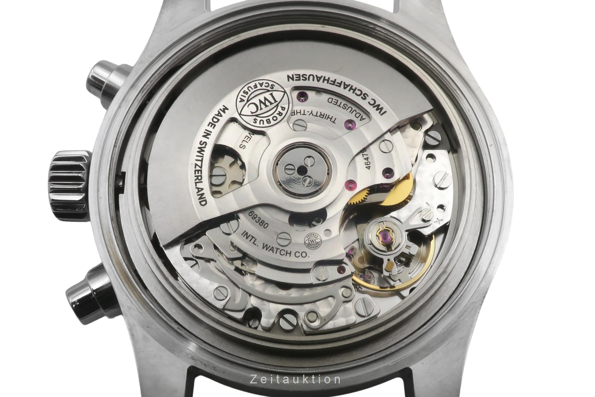 IWC Pilot Spitfire Chronograph Automatik Edelstahl Ref IW387901 B&P NP: 7300,- € [2504993]