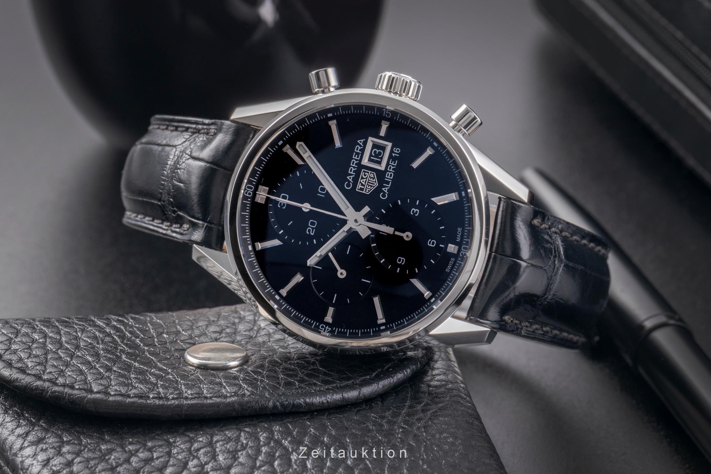 Tag Heuer Carrera chronograph steel automatic men's watch CBK2110  [2504994]