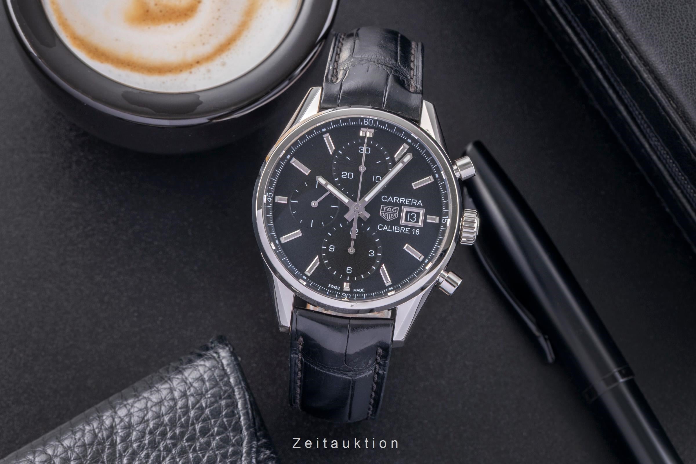 Tag Heuer Carrera chronograph steel automatic men's watch CBK2110  [2504994]