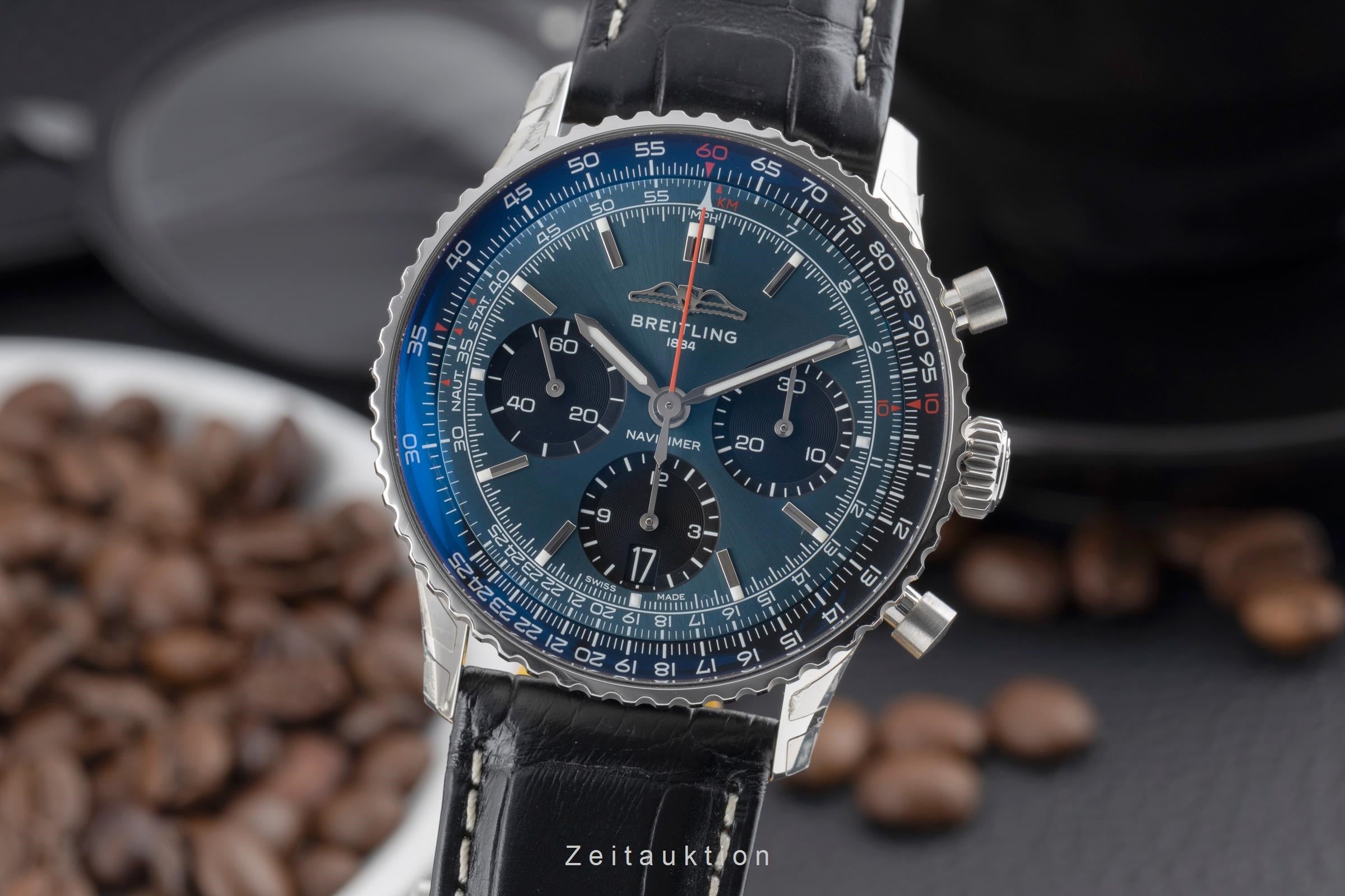 Vintage Navitimer Breitling Navitimer 01 Chronograph Steel