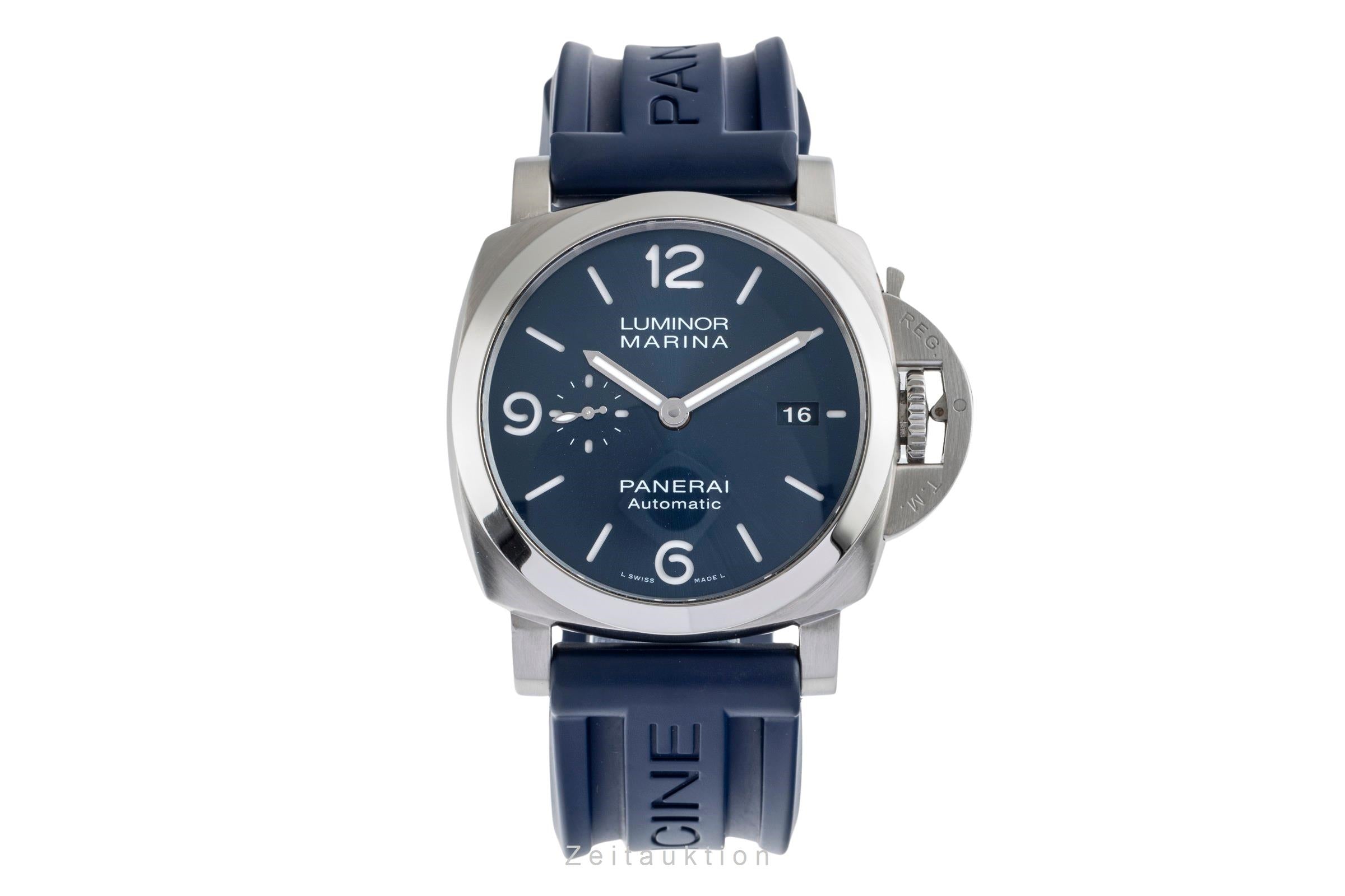Panerai Luminor Marina acier automatique montre pour hommes PAM01313 LP: 8900EUR  [2505000]