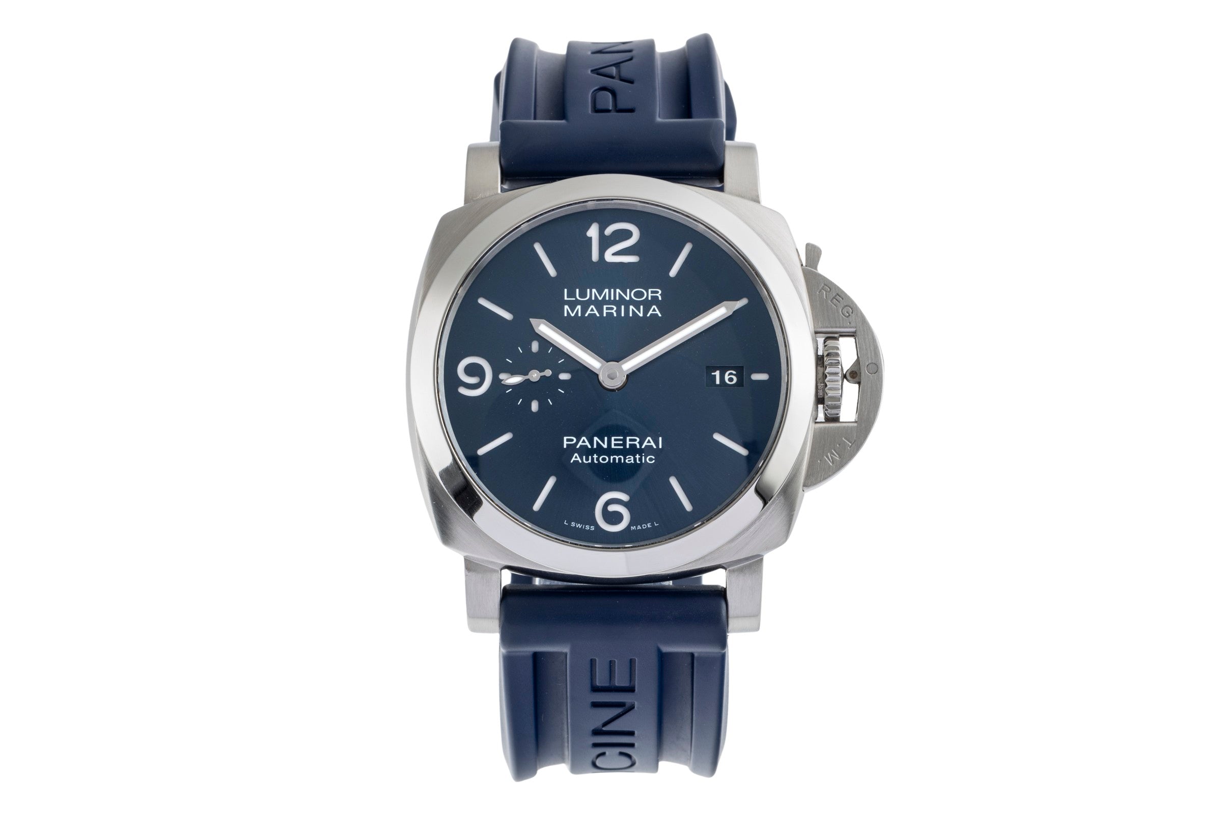 Panerai Luminor Marina acier automatique montre pour hommes PAM01313 LP: 8900EUR  [2505000]