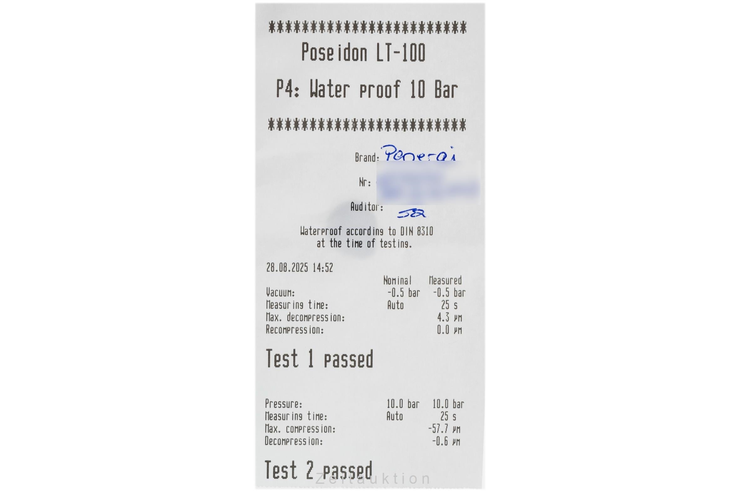 Panerai Luminor Marina acier automatique montre pour hommes PAM01313 LP: 8900EUR  [2505000]