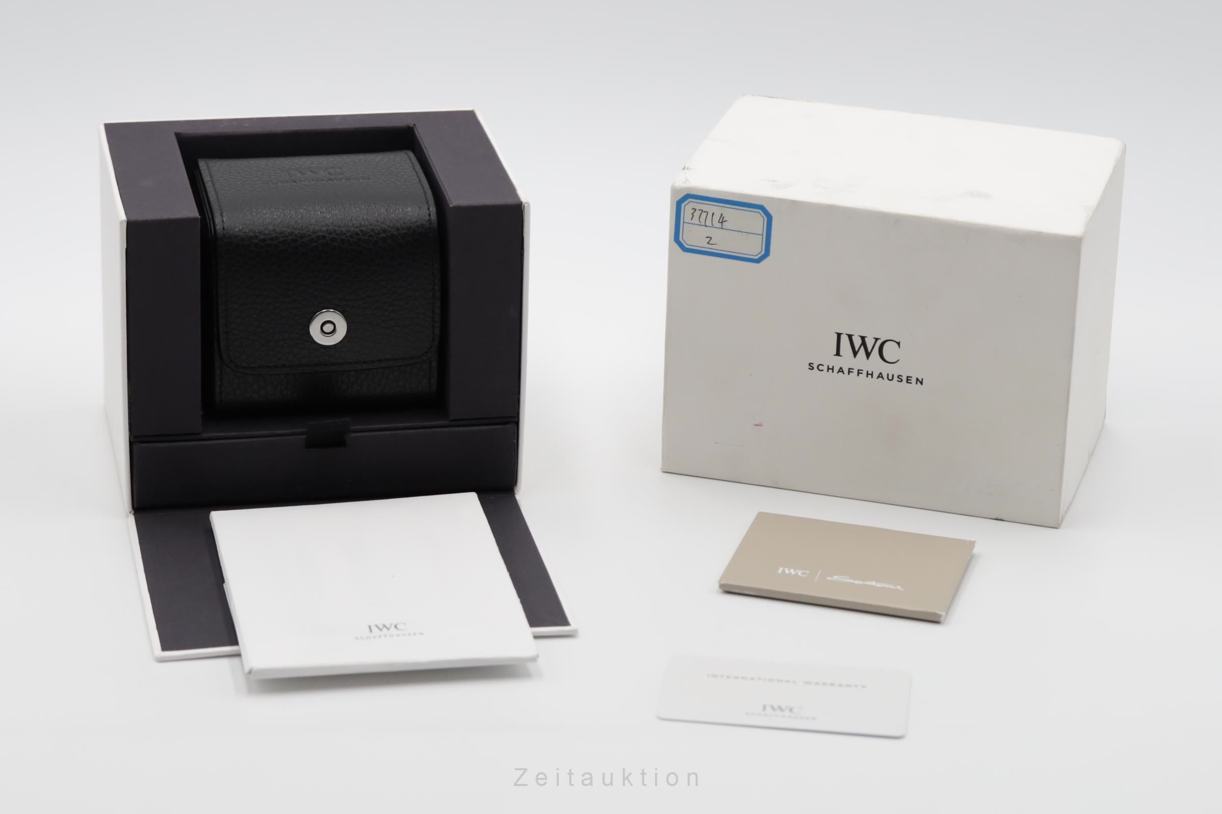 IWC Fliegerchronograph cronografo acciaio automatismo orologio da uomo IW377714 LP: 7800EUR  [2505001]