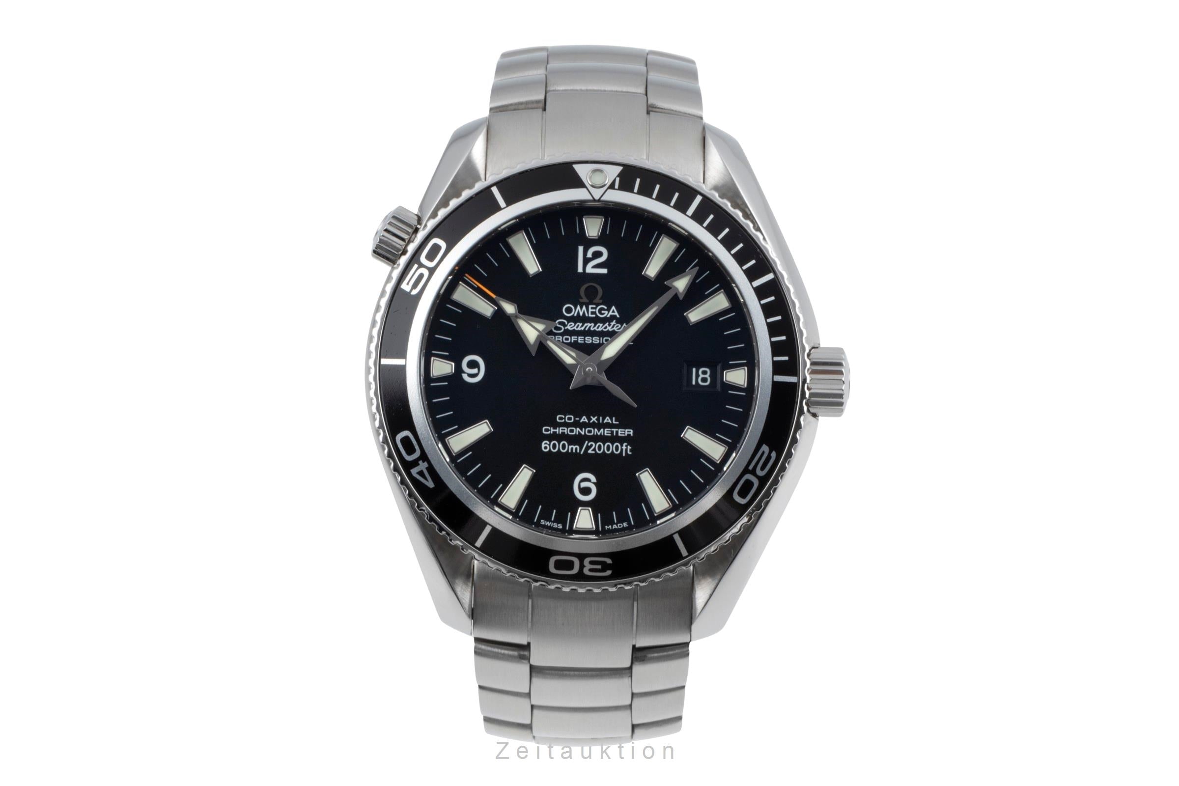 Omega Seamaster Planet Ocean Stahl Automatik Herrenuhr 2201.50.00 VP: 7700 € [2505003]