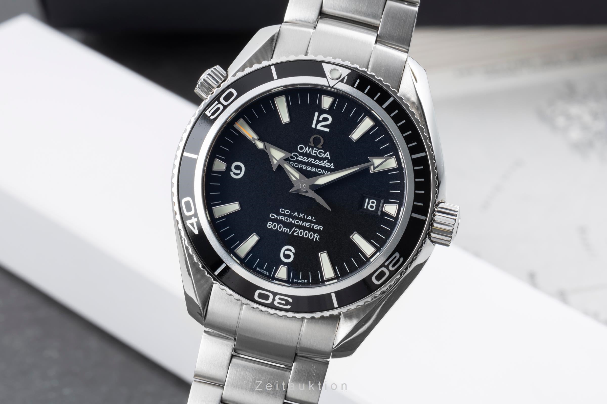 Omega Seamaster Planet Ocean Stahl Automatik Herrenuhr 2201.50.00 VP: 7700 € [2505003]