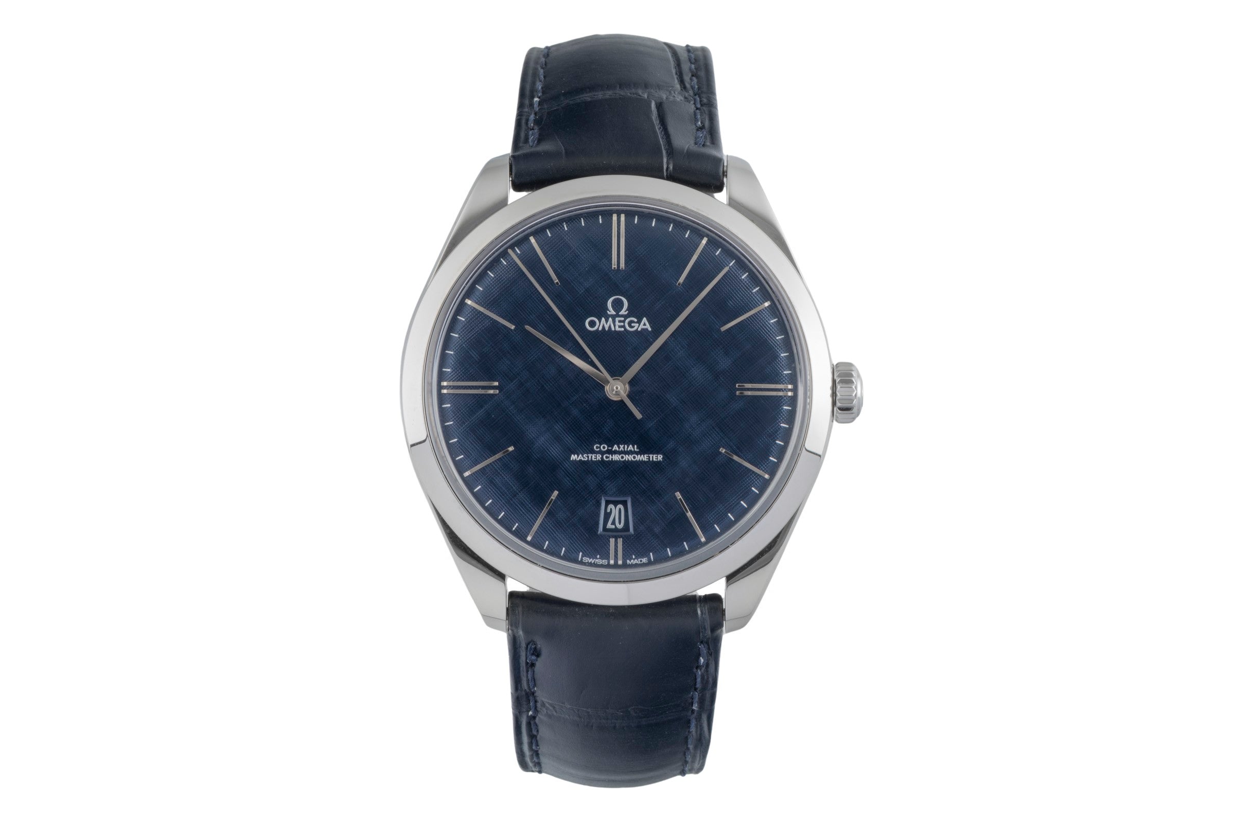 Omega De Ville acier à remontage manuel montre pour hommes 435.13.40.21.03.001 LP: 7700EUR  [2505008]