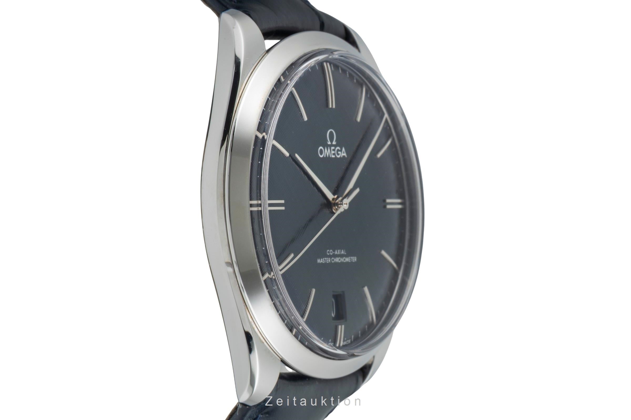 Omega De Ville acero cuerda manual reloj para caballeros 435.13.40.21.03.001 LP: 7700EUR  [2505008]