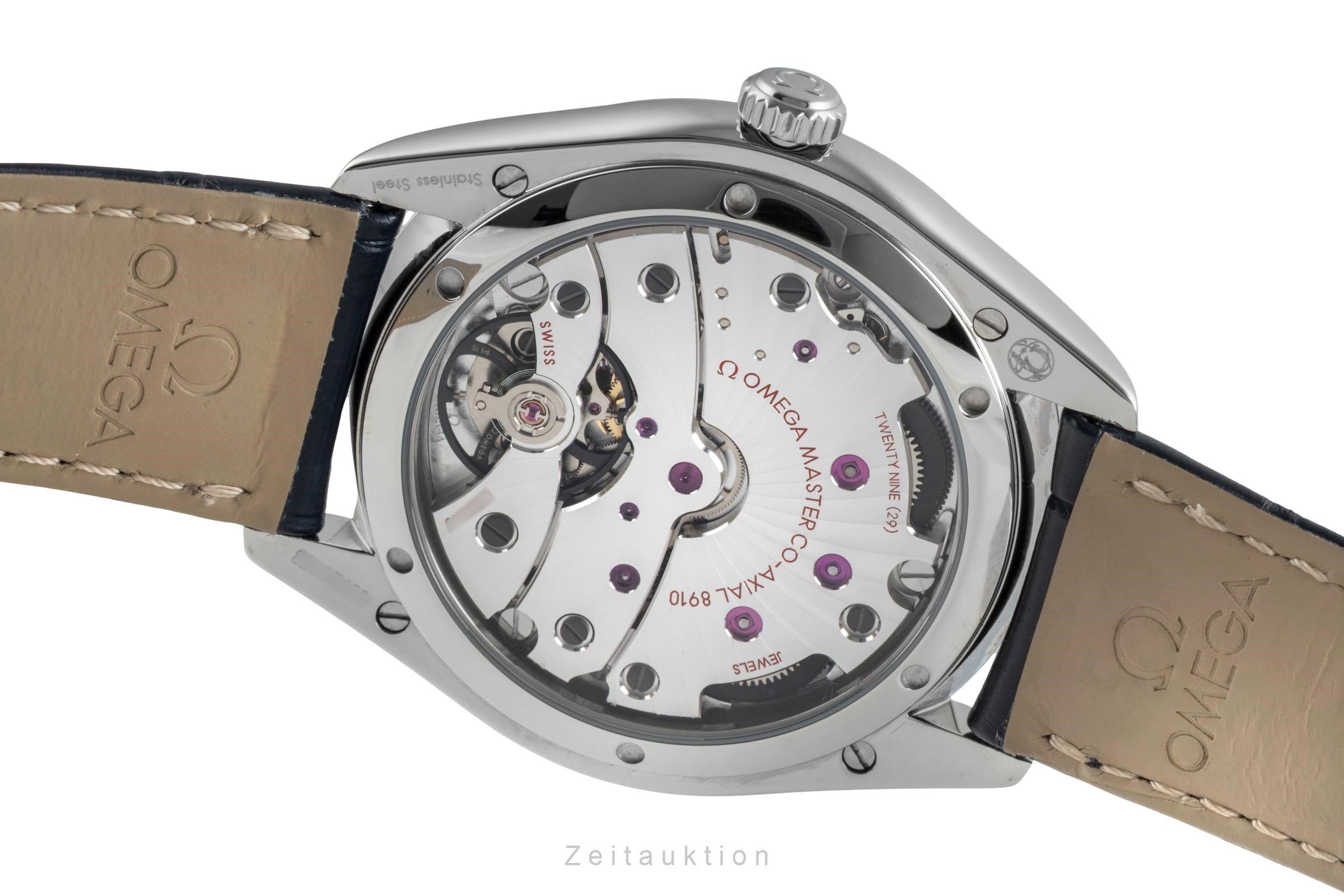 Omega De Ville acero cuerda manual reloj para caballeros 435.13.40.21.03.001 LP: 7700EUR  [2505008]