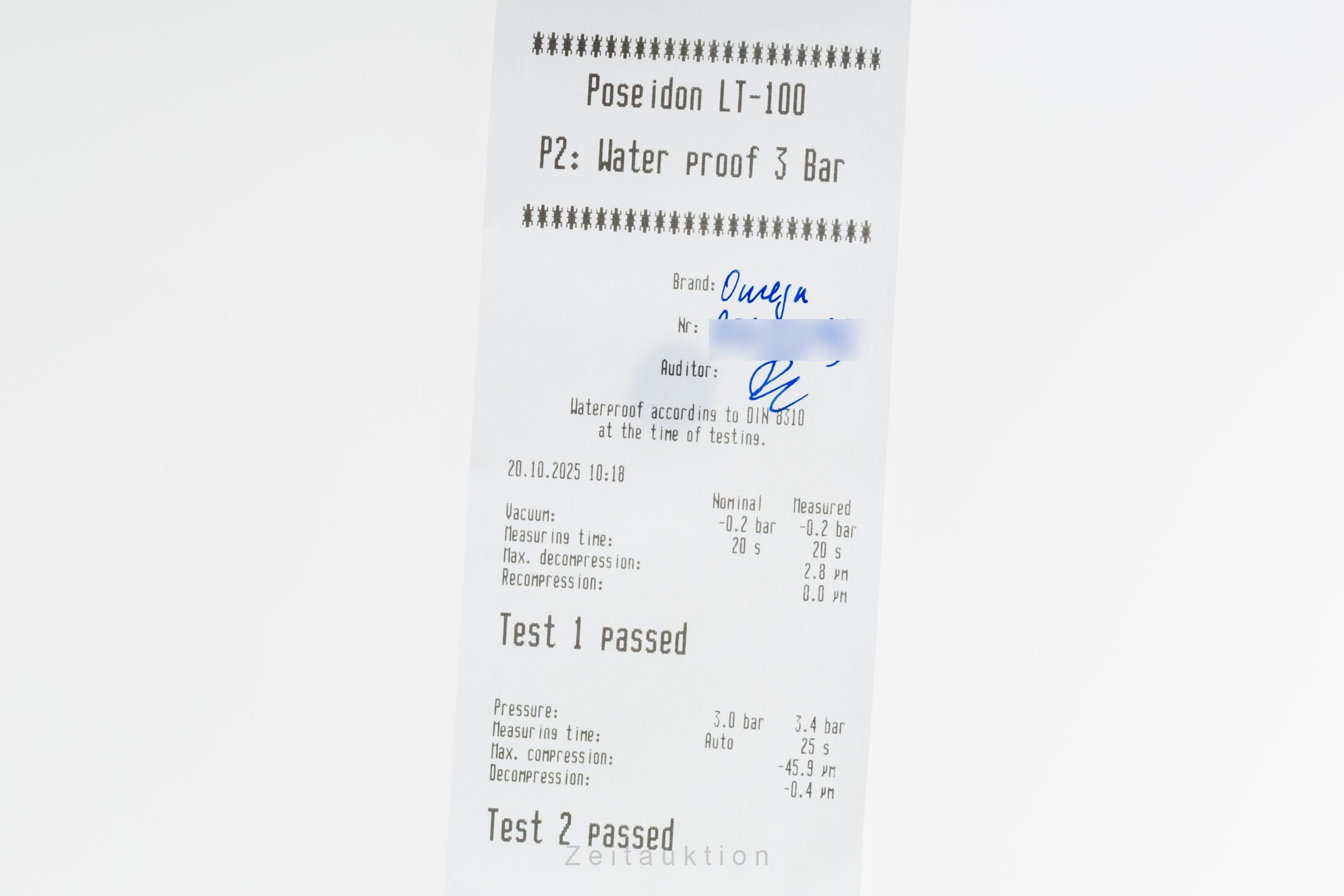 Omega De Ville acero cuerda manual reloj para caballeros 435.13.40.21.03.001 LP: 7700EUR  [2505008]