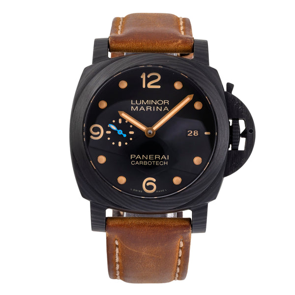 Panerai Luminor Marina carbone automatique montre pour hommes PAM00661 LP: 11900EUR  [2505009]