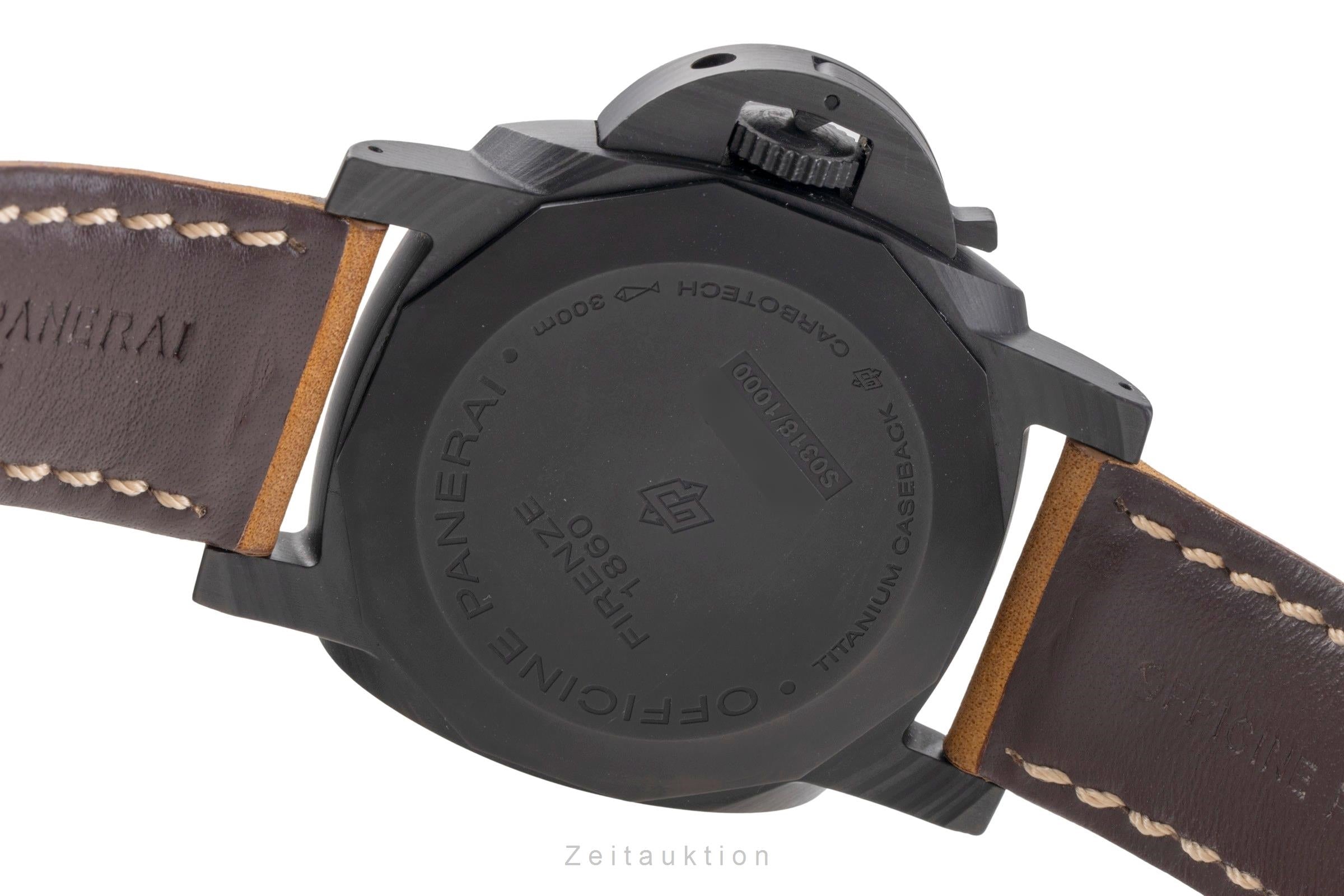 Panerai Luminor Marina carbone automatique montre pour hommes PAM00661 LP: 11900EUR  [2505009]