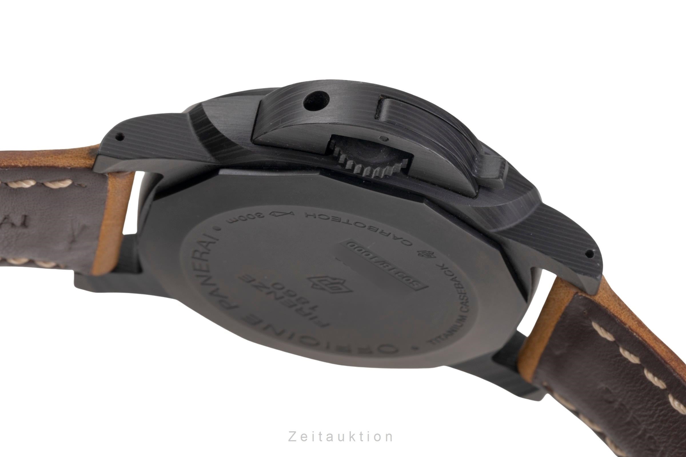 Panerai Luminor Marina carbone automatique montre pour hommes PAM00661 LP: 11900EUR  [2505009]